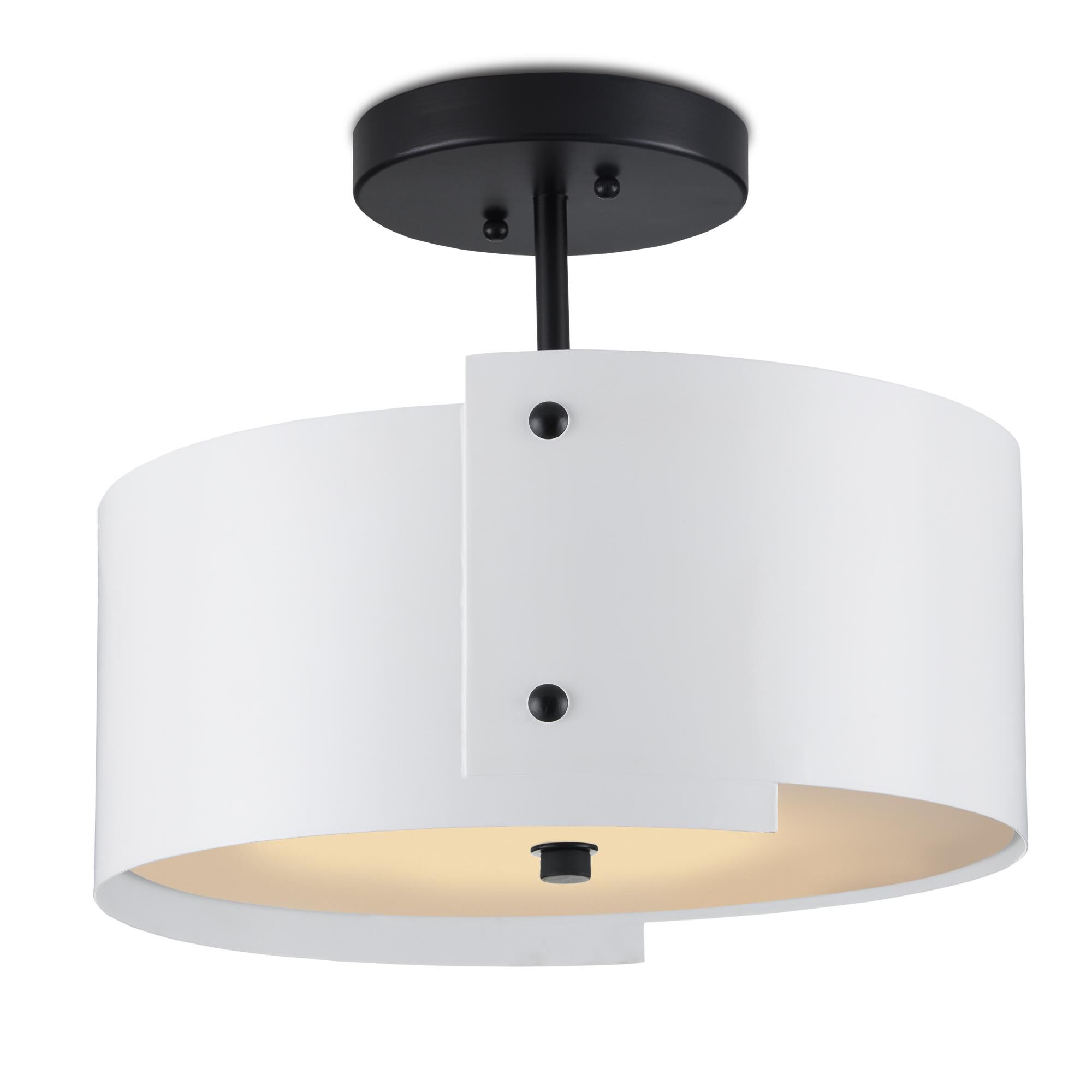 Ritsu Semi Flush Mount by Currey and Company