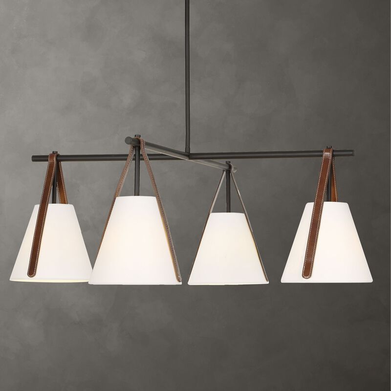Reins Large Chandelier by Uttermost