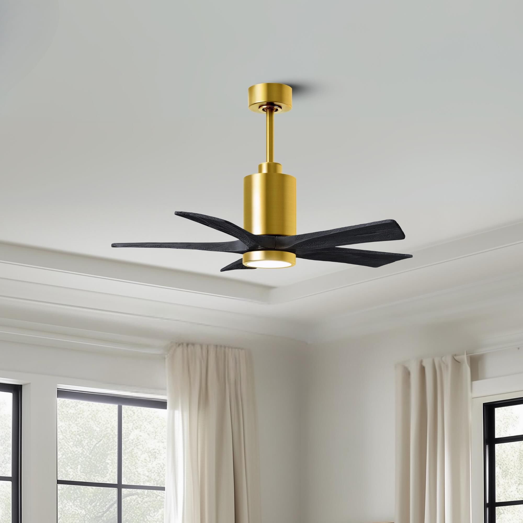 Shown in Brushed Brass finish