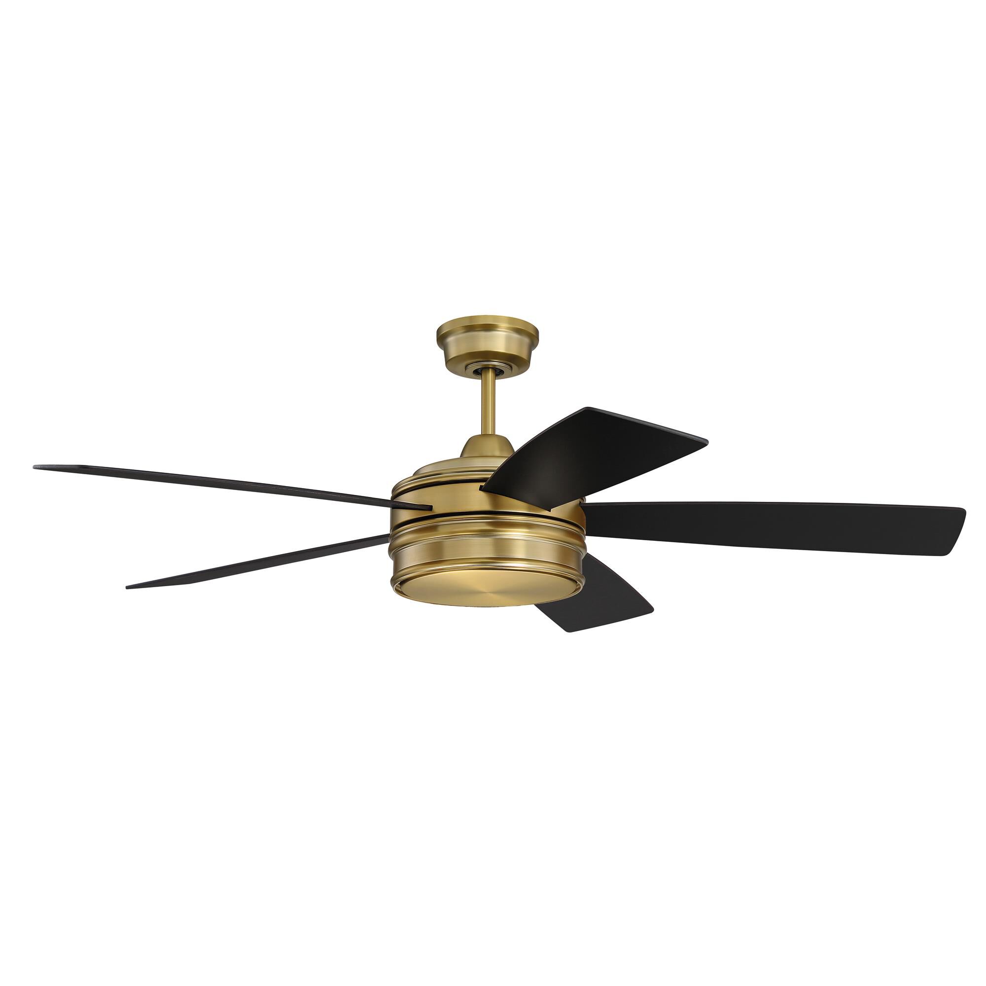 Braxton 52 Inch Ceiling Fan with Light Kit,