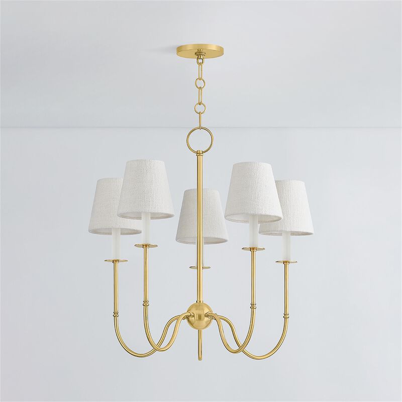 Amina Medium Chandelier by Hudson Valley Lighting