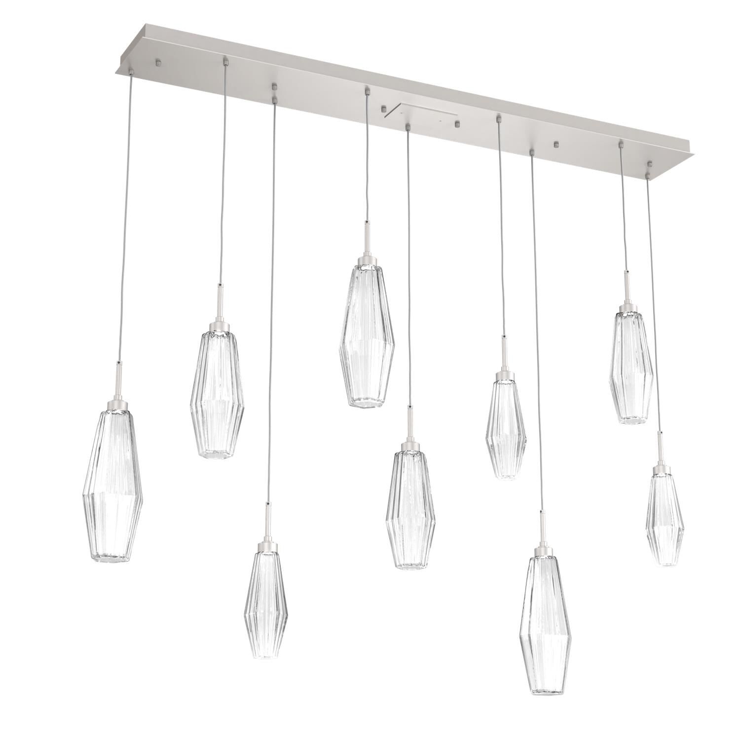 Aalto 64 Inch 9 Light LED Linear Suspension Light by Hammerton Studio