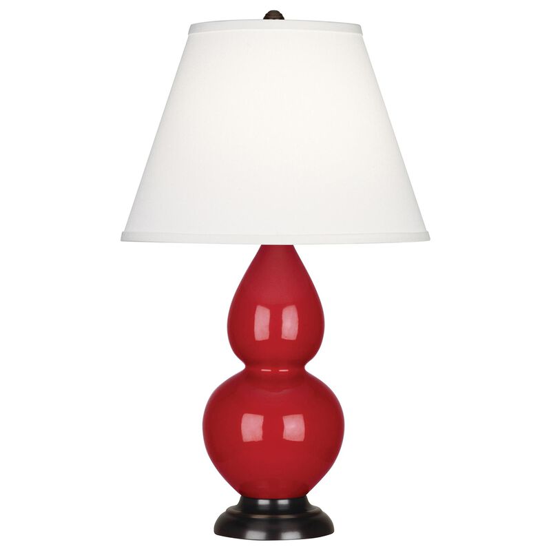 Small Double Gourd 23 Inch Accent Lamp by Robert Abbey