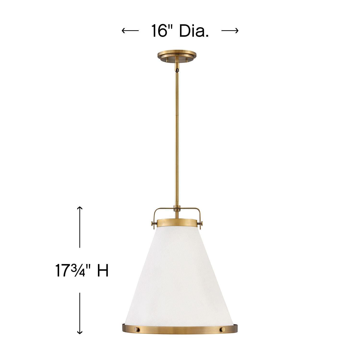 Hinkley Lighting Lexi 16 Inch Large Pendant
