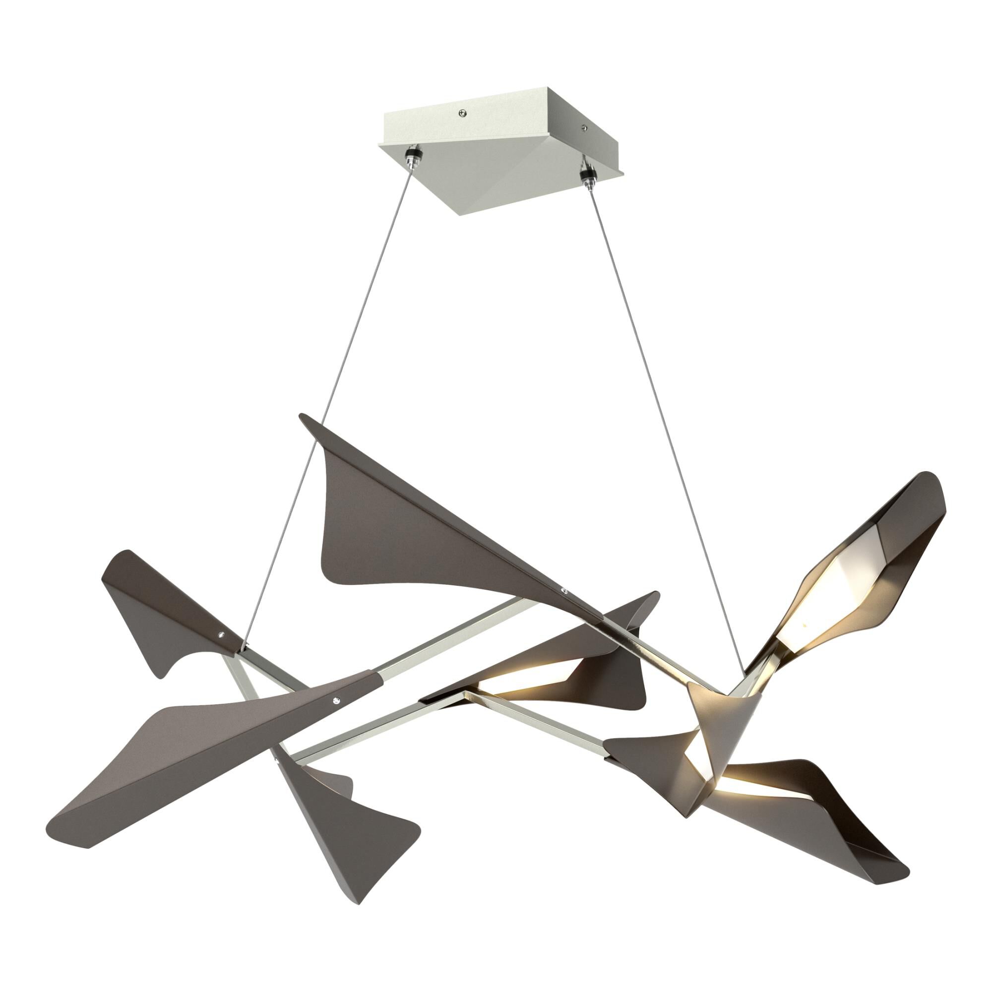 Plume Multi Light Pendant by Hubbardton Forge