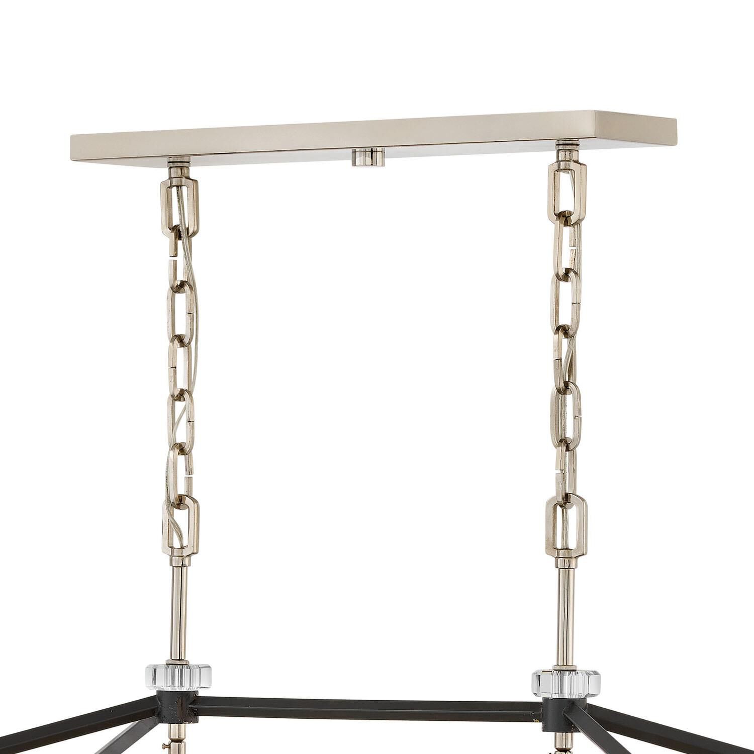 Stinson 34 Inch 8 Light Linear Suspension Light by Hinkley Lighting