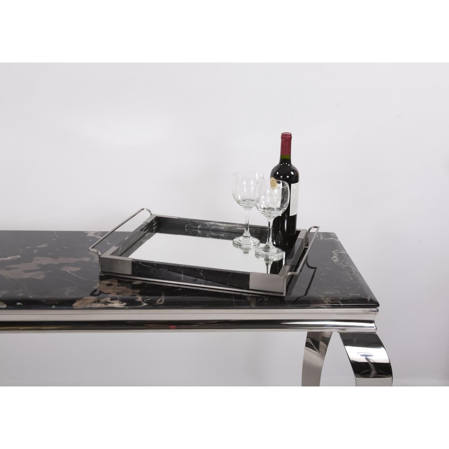 Shown in Marbled/Brushed finish