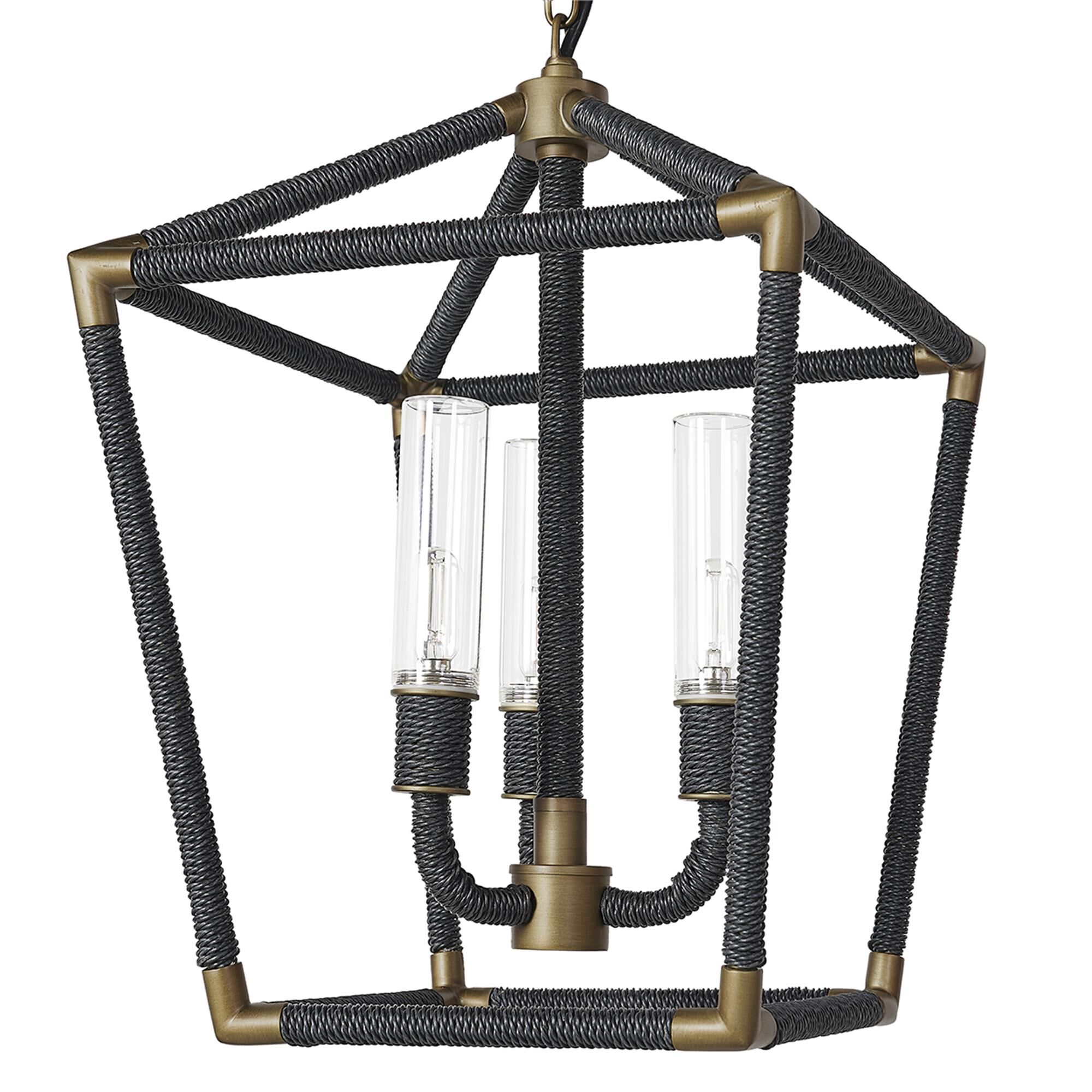 Shown in Light Bronze finish and Black shade