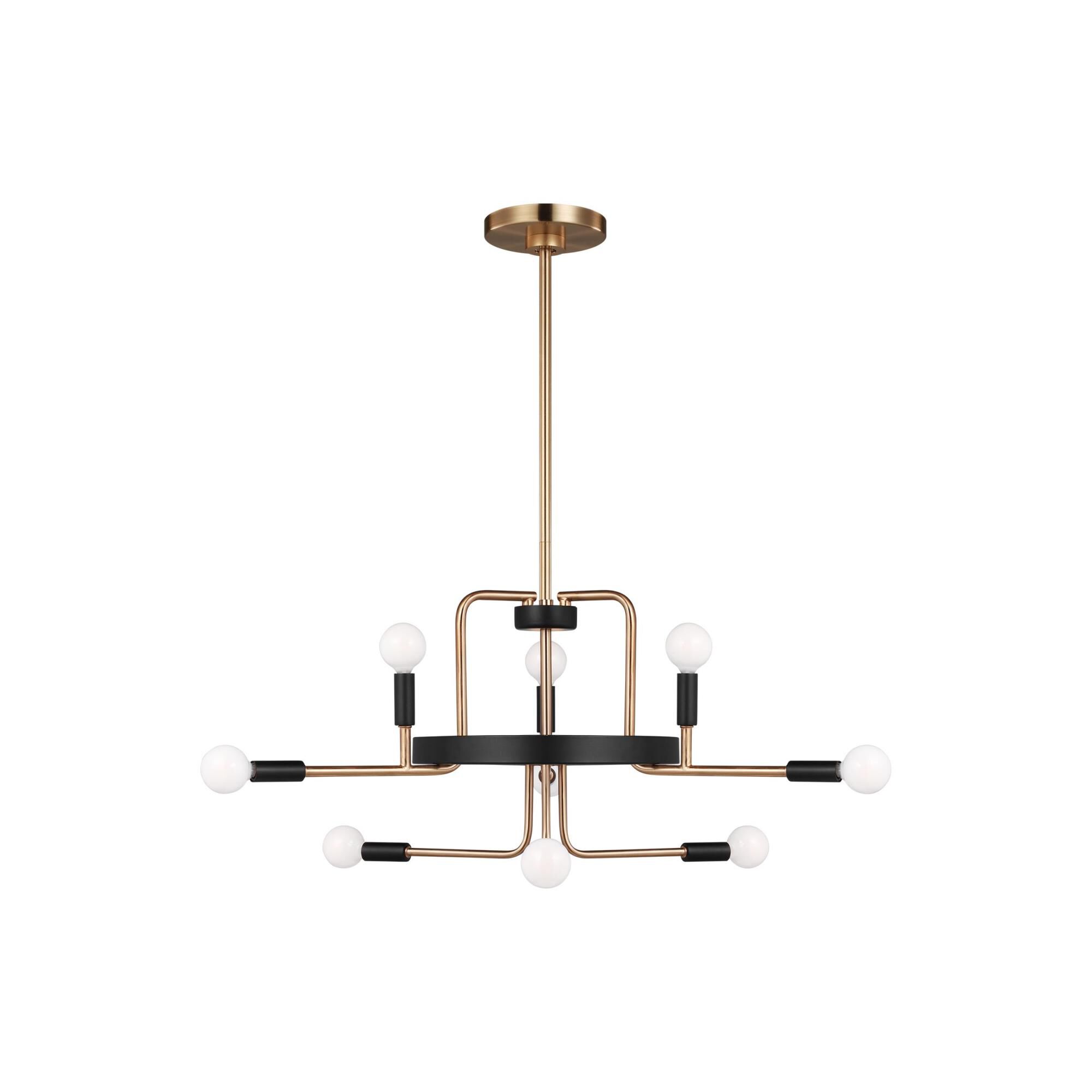 Royce 32 Inch 9 Light Chandelier by Generation Lighting