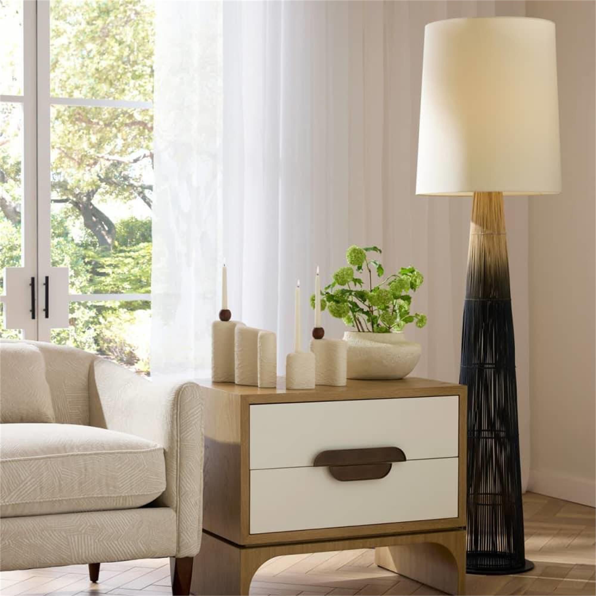 Shown in Black finish