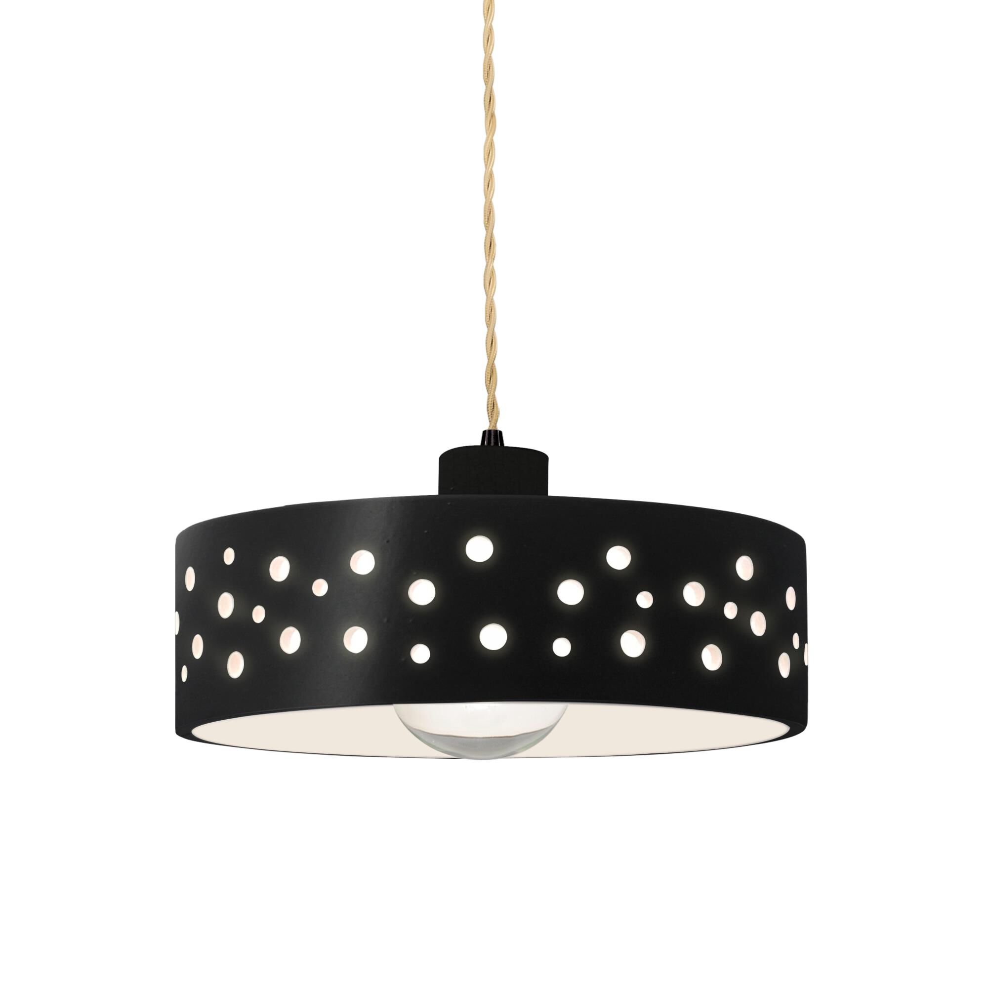 Shown in Matte Black finish and Gloss Black shade