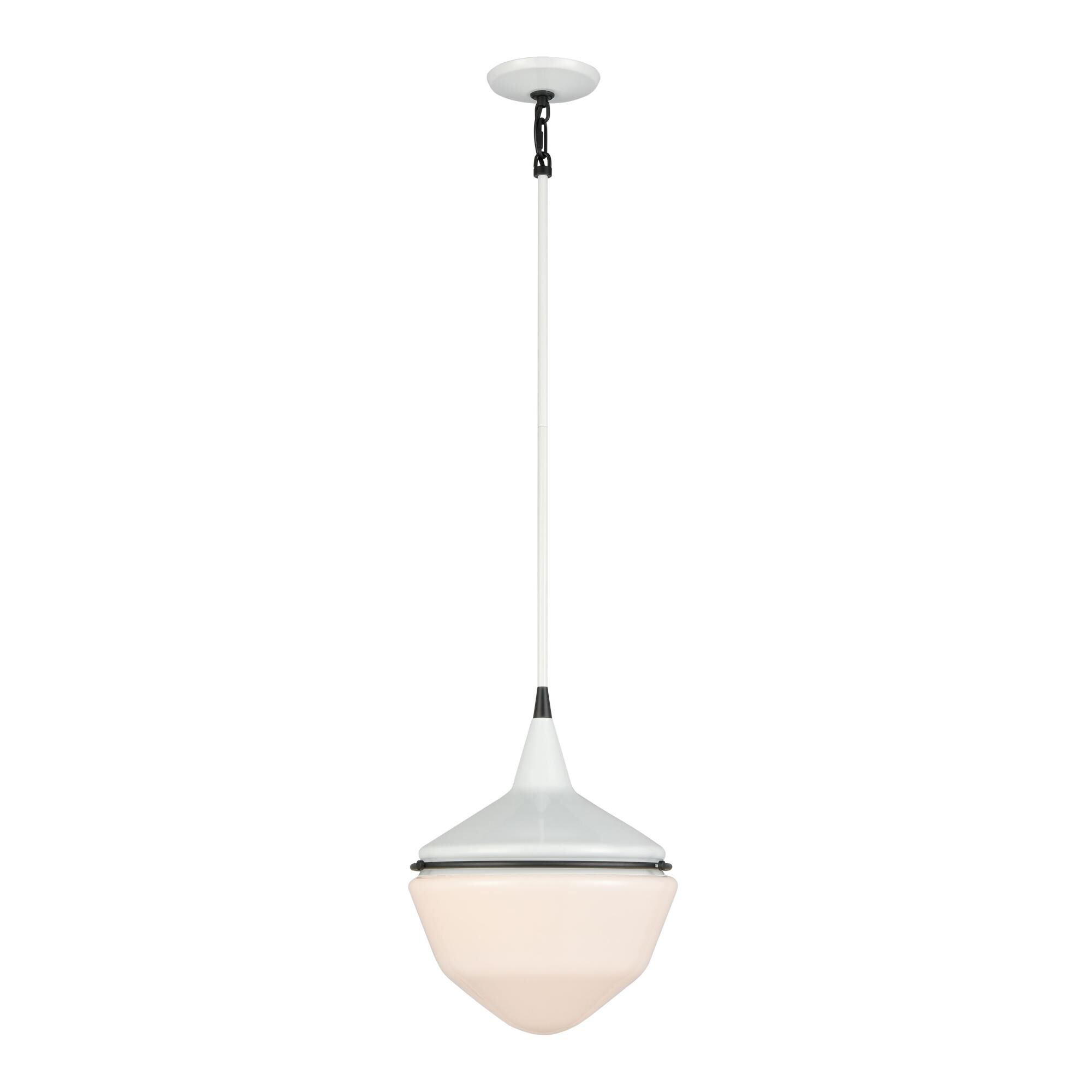ELK Lighting Mid-Century Schoolhouse 12 Inch Mini Pendant