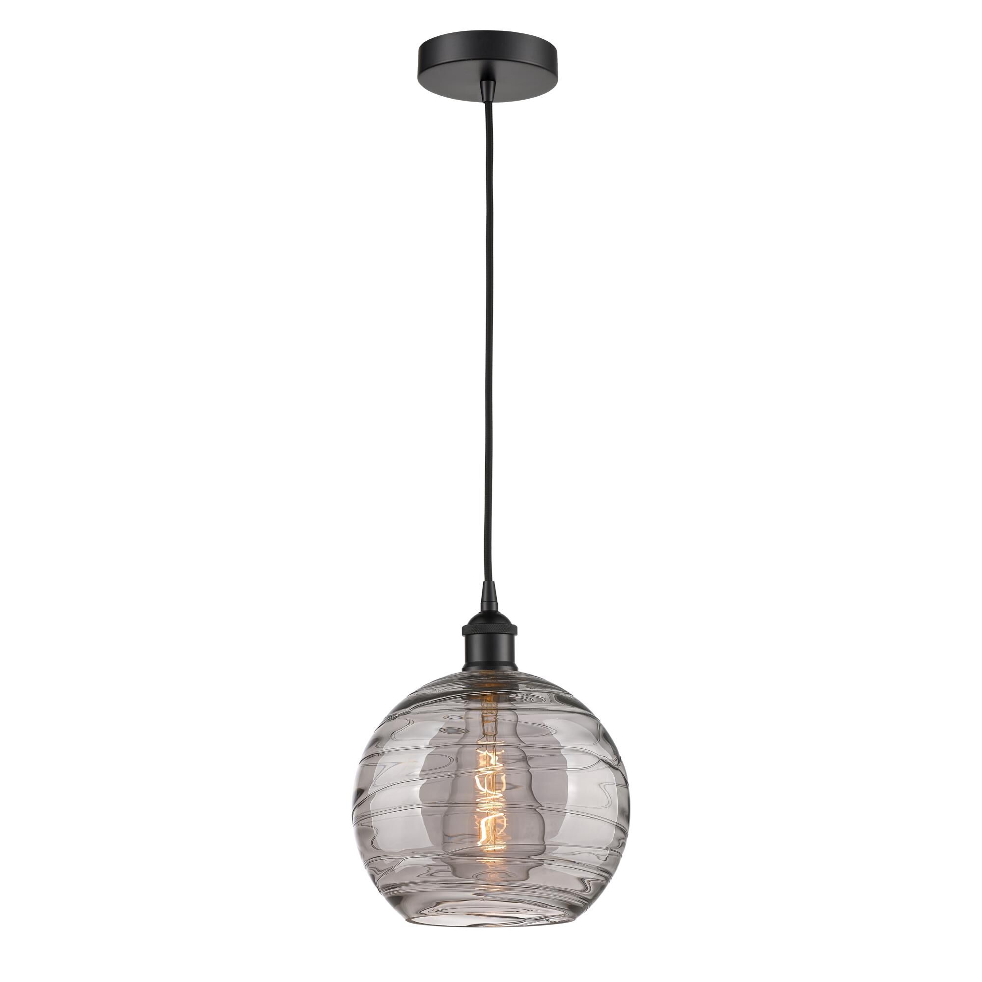 Bruno Marashlian Athens Deco Swirl 10 Inch Mini Pendant by Innovations Lighting