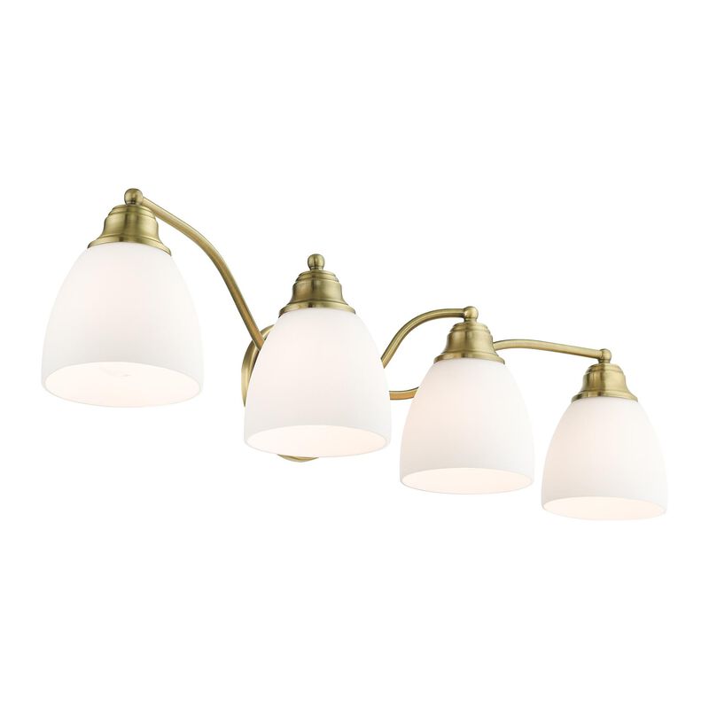 Somerville 30 Inch 4 Light Bath Vanity Light by Livex Lighting