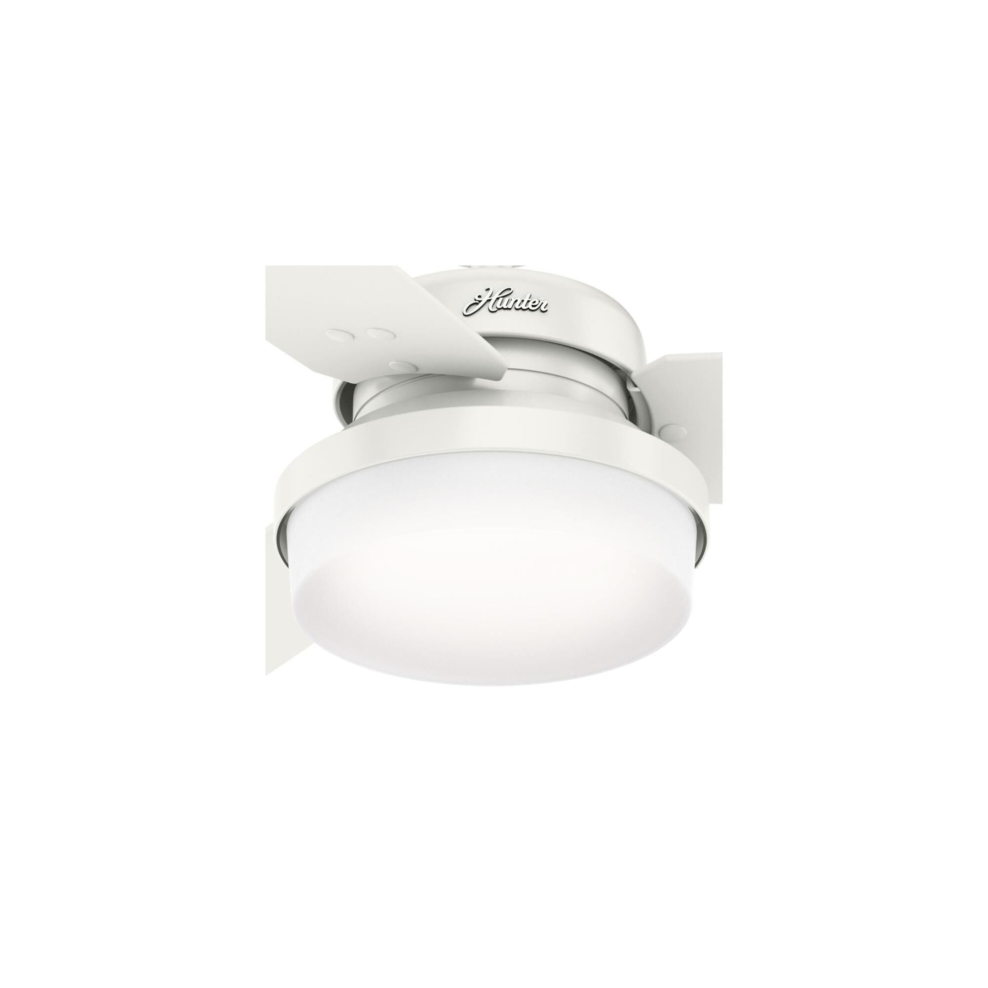 Sentinel 52 Inch Ceiling Fan with Light Kit by Hunter Fan