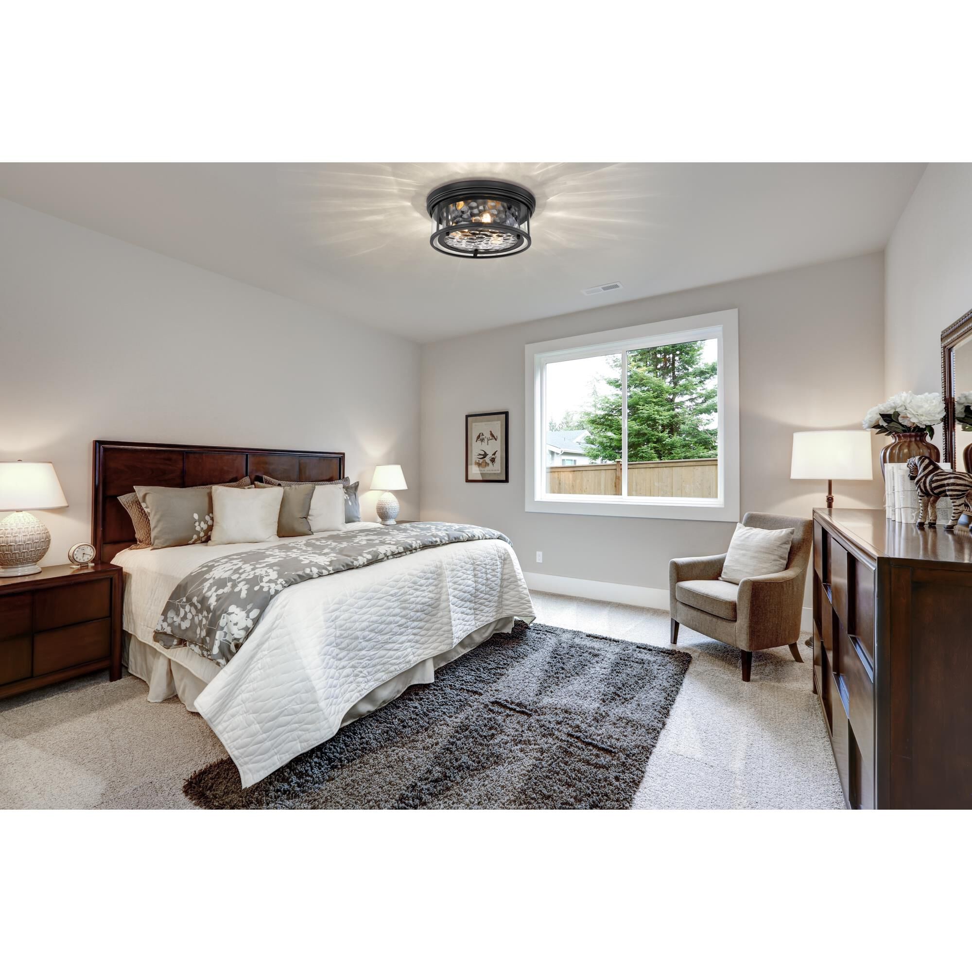 Clarion 16 Inch 3 Light Flush Mount by Z-Lite