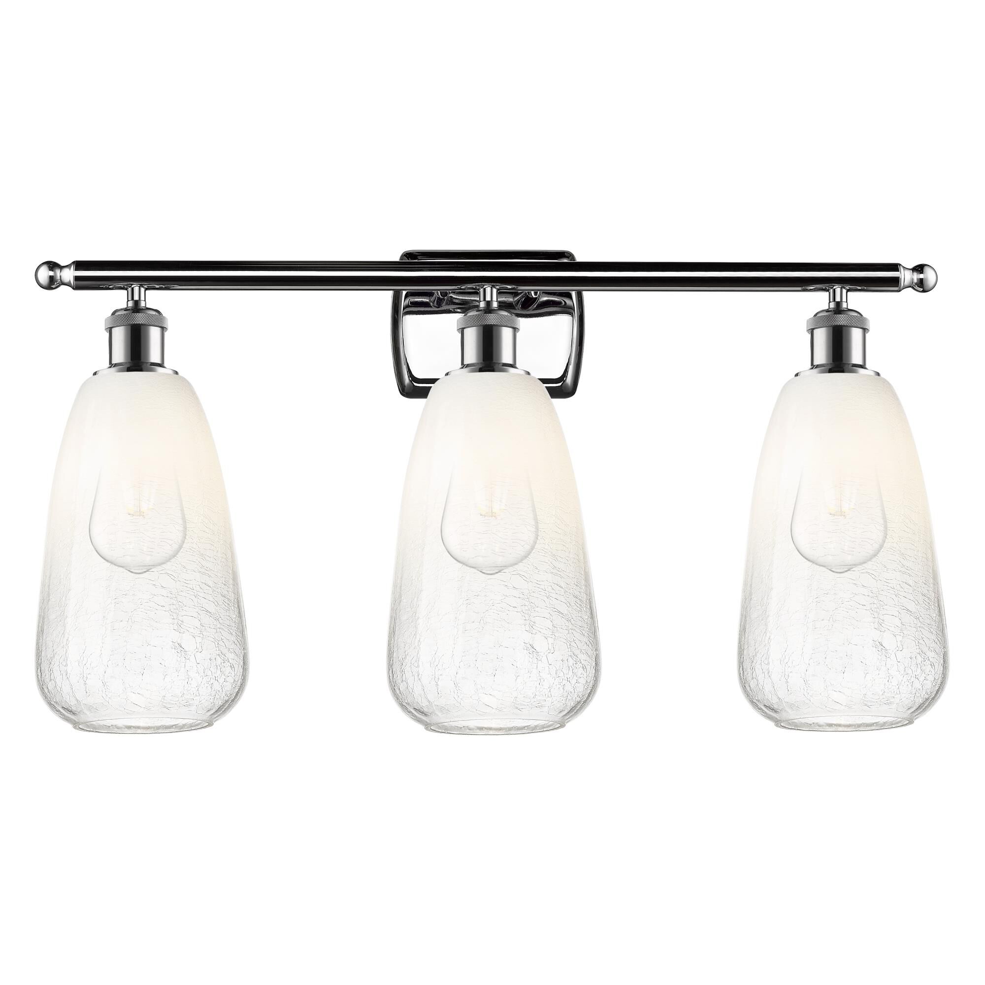 Shown in Polished Chrome finish and Opal glass