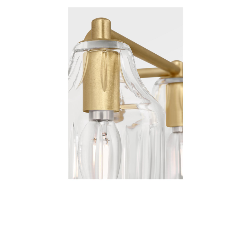 Alexa Hampton Augusta 22 Inch 3 Light Bath Vanity Light by Visual Comfort Studio