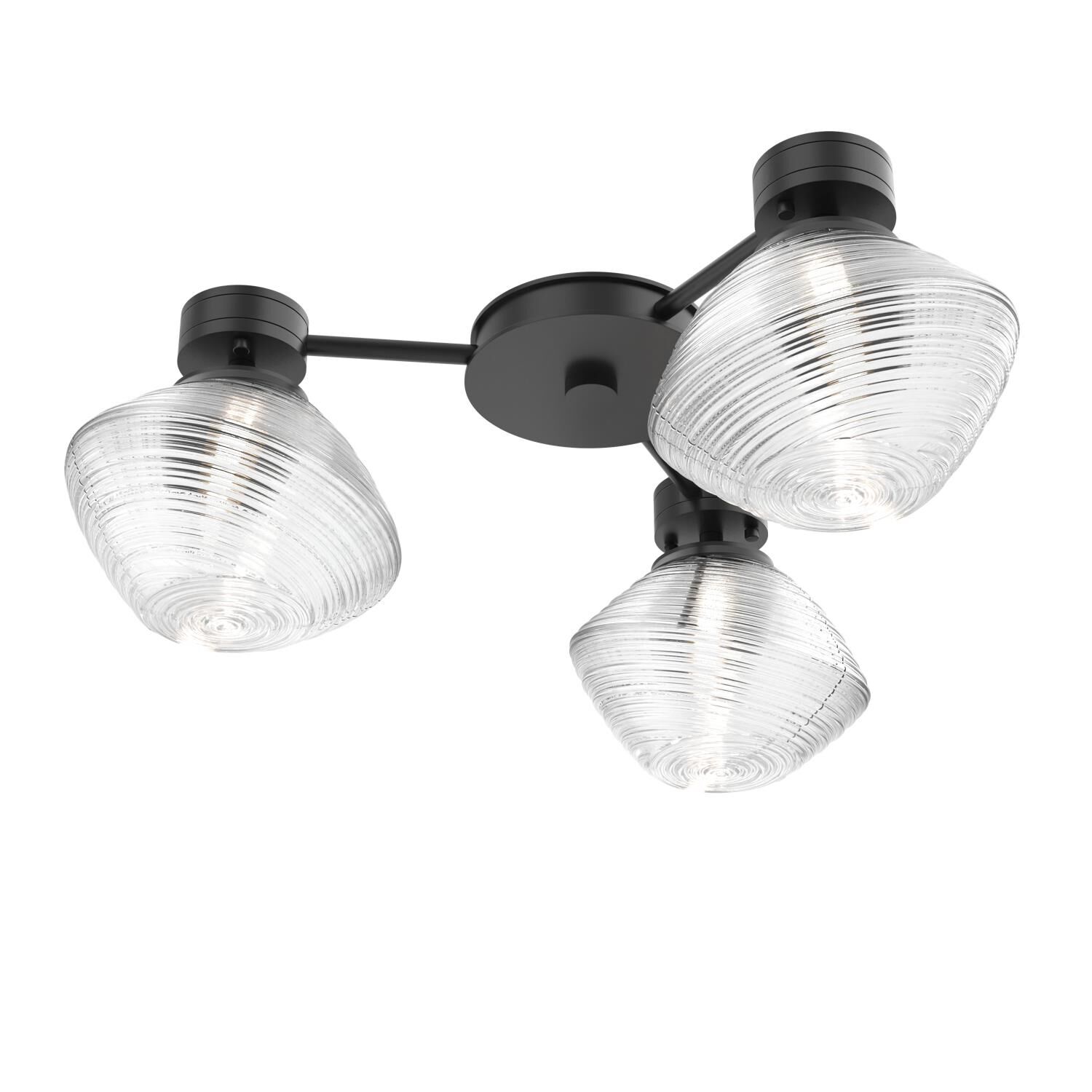 Levi Wilson Mesa 24 Inch Semi Flush Mount by Hammerton Studio