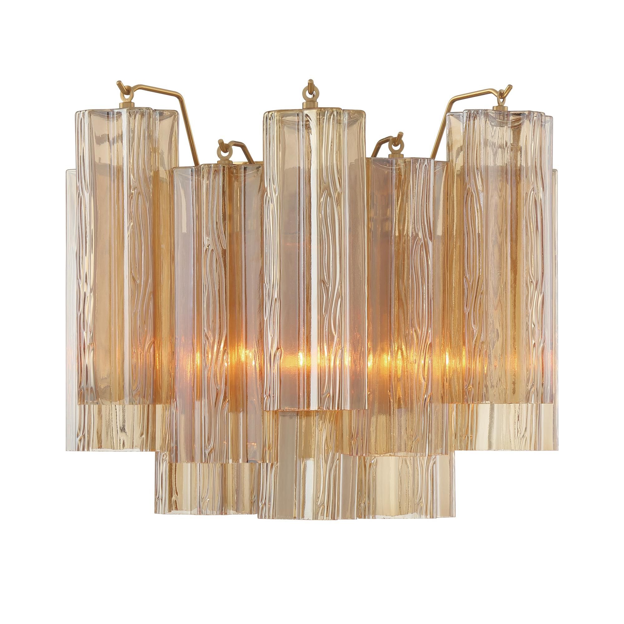 Addis 12 Inch Wall Sconce by Crystorama