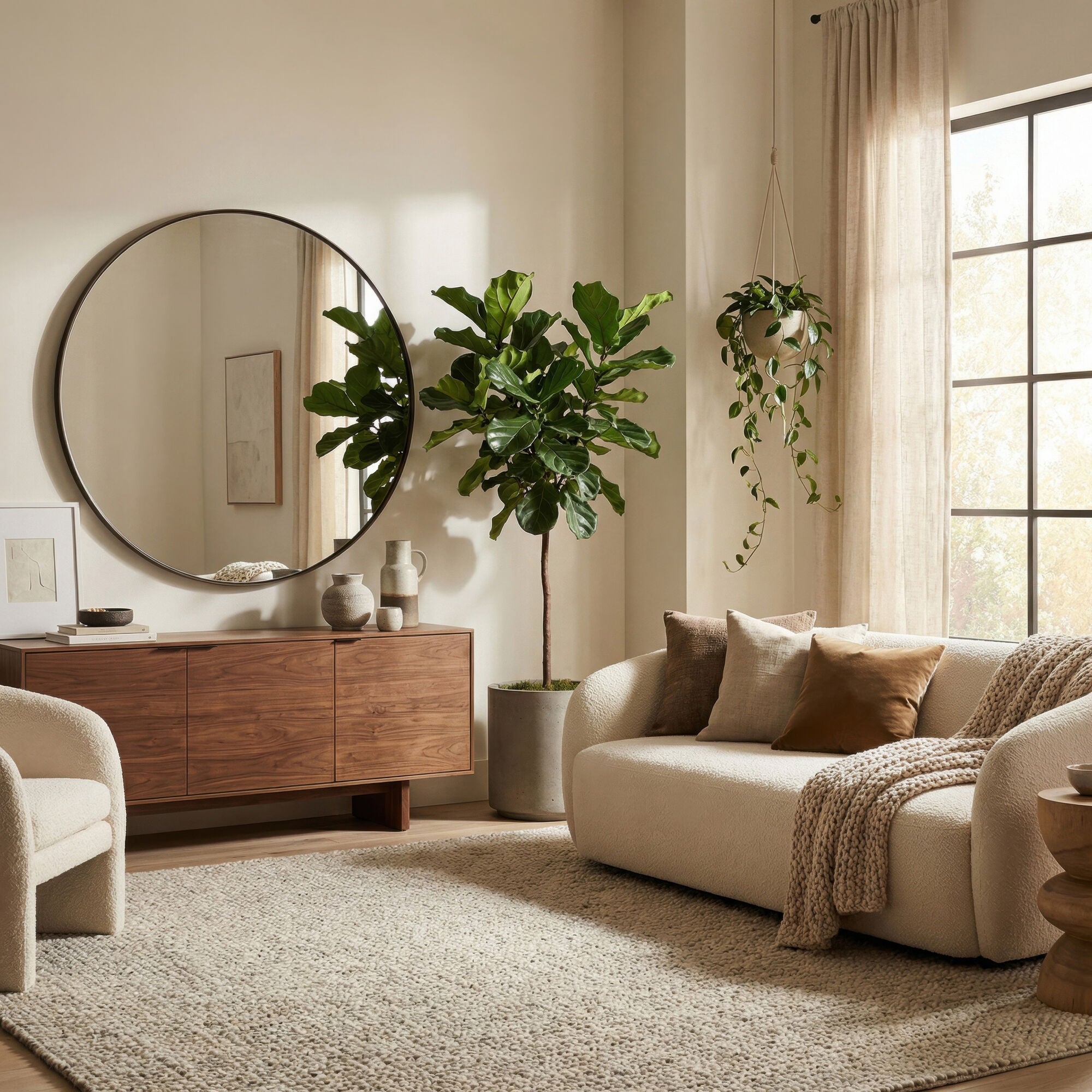 Tablet Large Decorative Mirror,