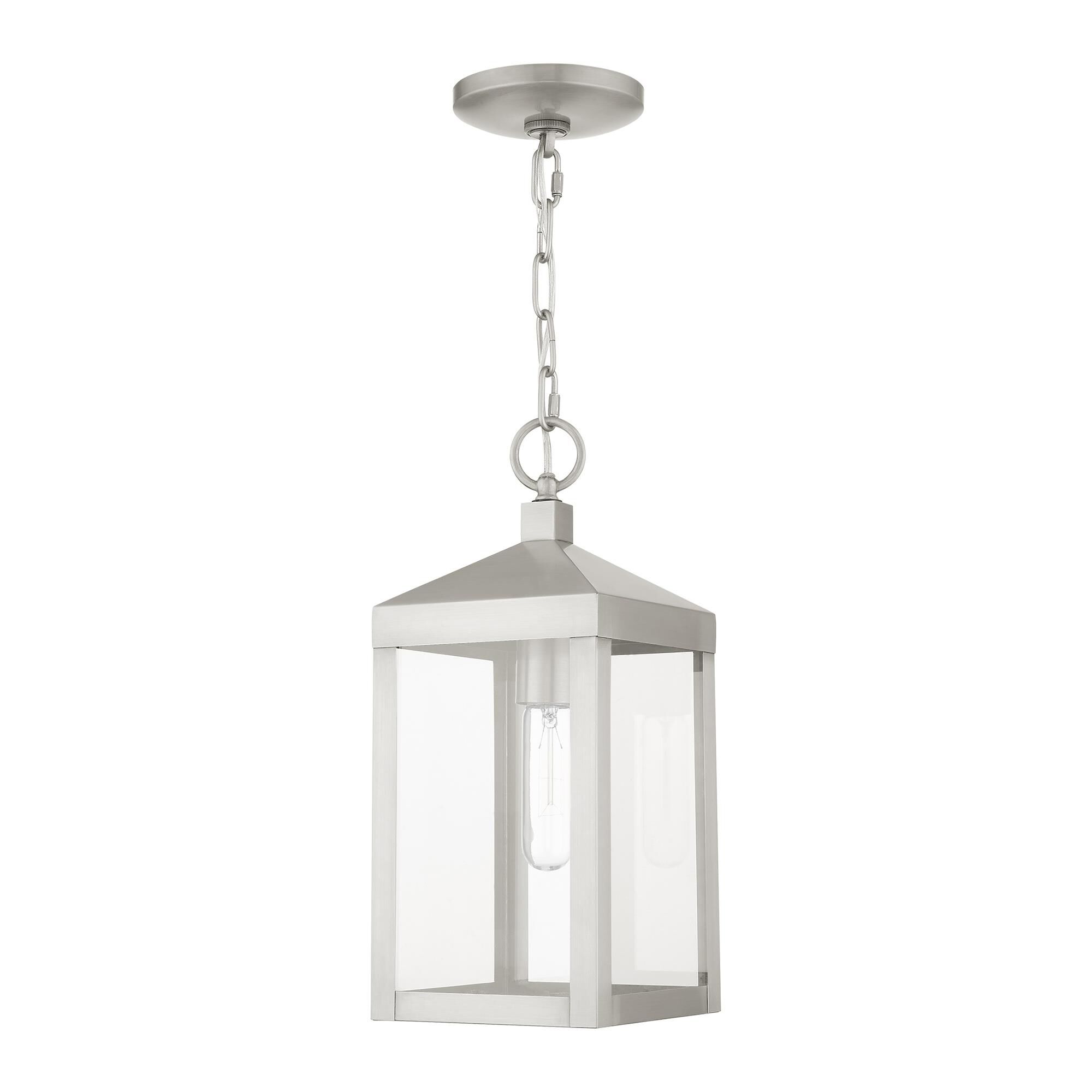 Livex Lighting Nyack 14 Inch Tall Outdoor Hanging Lantern