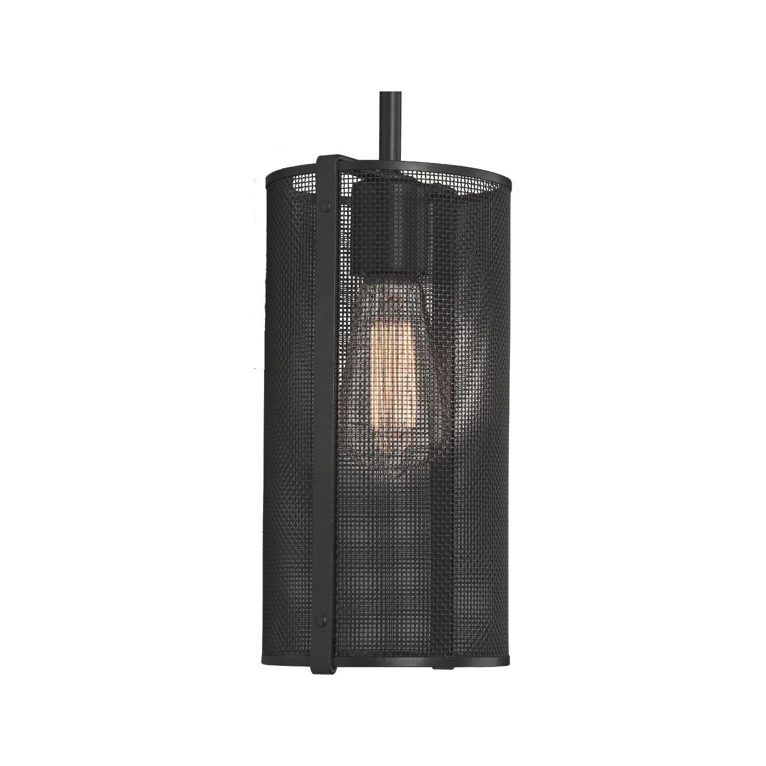 Shown in Matte Black finish and No Glass glass