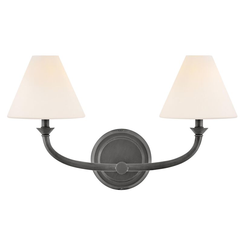 Greta 18 Inch 2 Light Bath Vanity Light by Hinkley