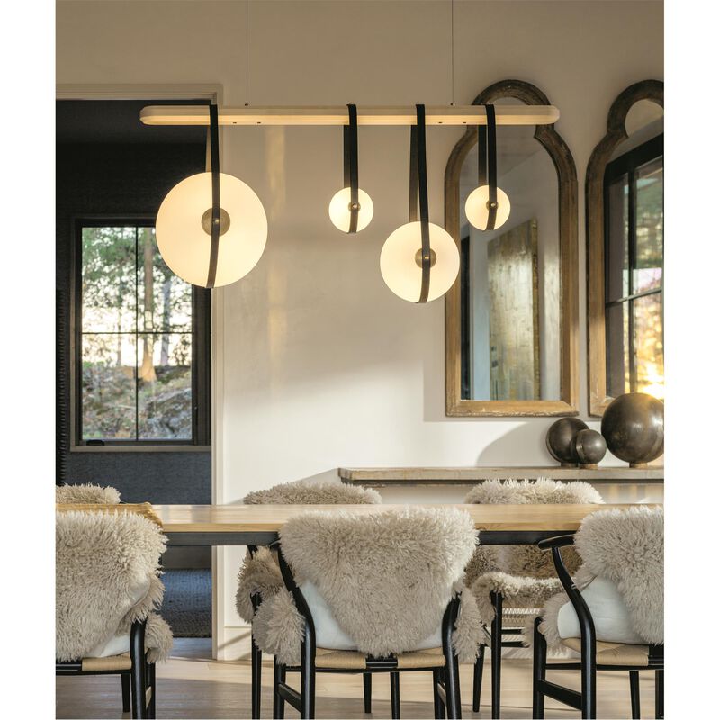 Derby 52 Inch Linear Chandelier by Hubbardton Forge