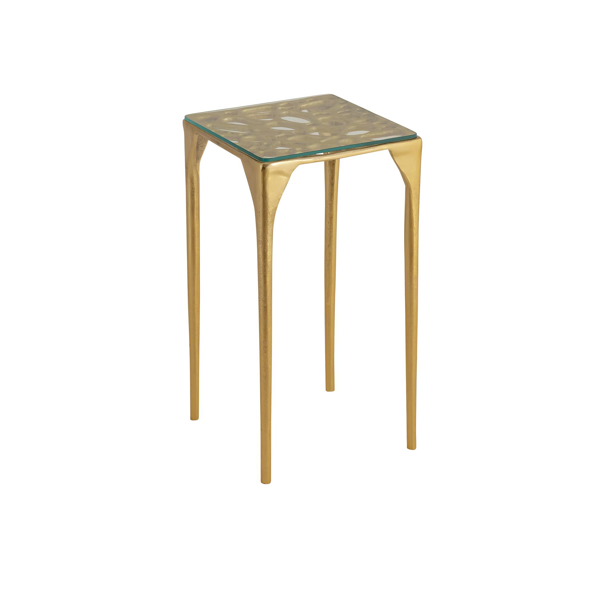 Honeycomb 22 Inch Accent Table,