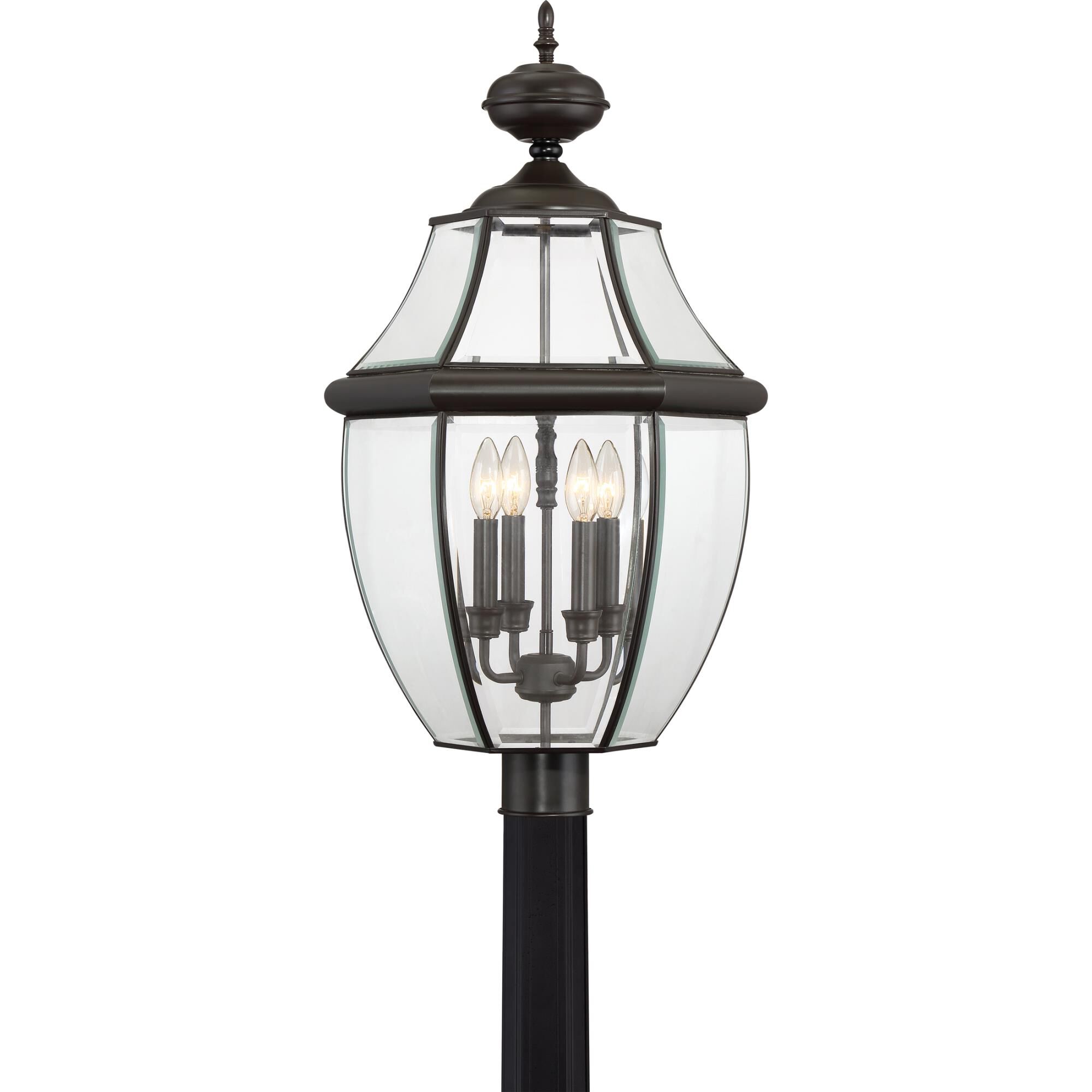 Newbury 29 Inch Tall 4 Light Outdoor Post Lamp by Quoizel