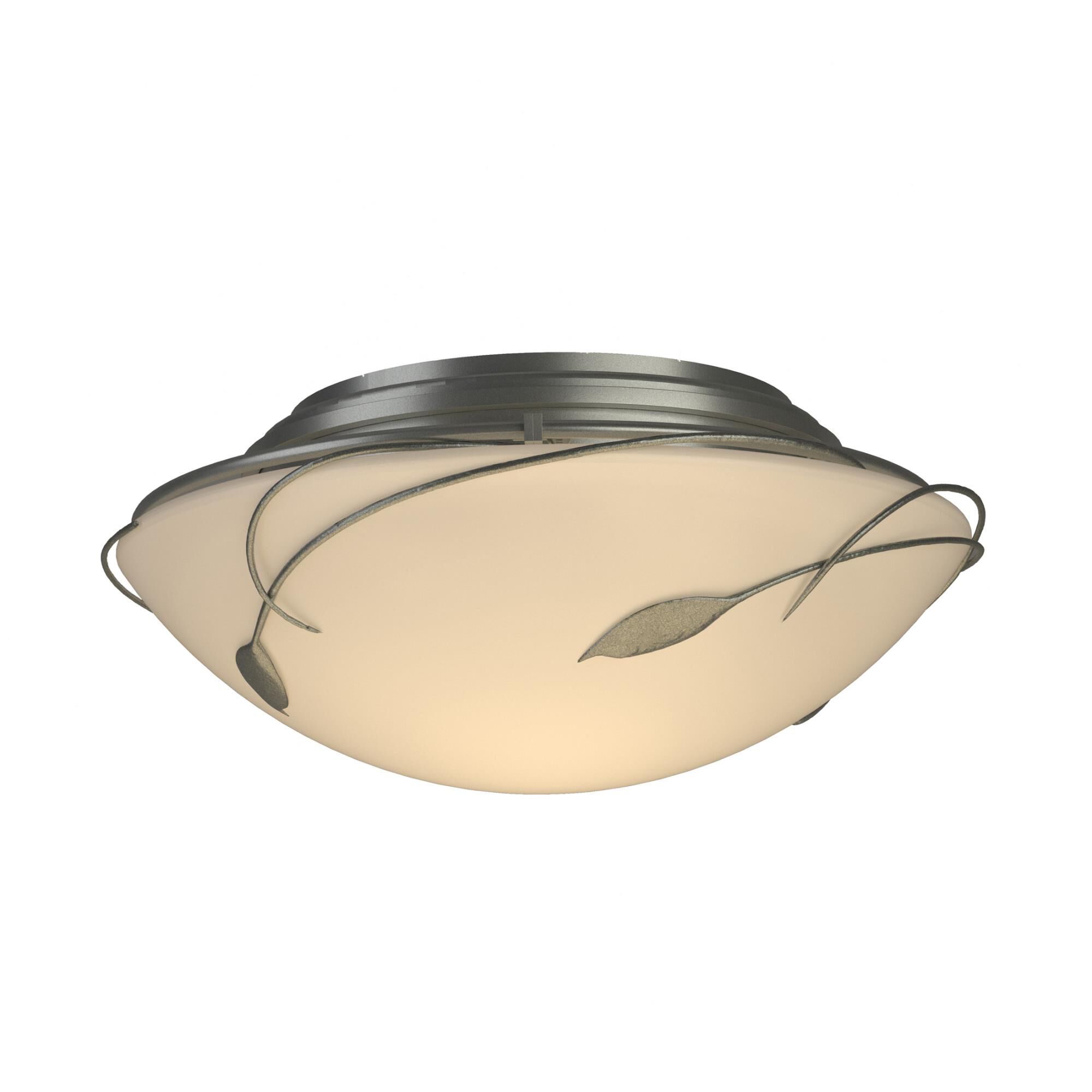 Forged Leaves 13 Inch 2 Light Flush Mount by Hubbardton Forge