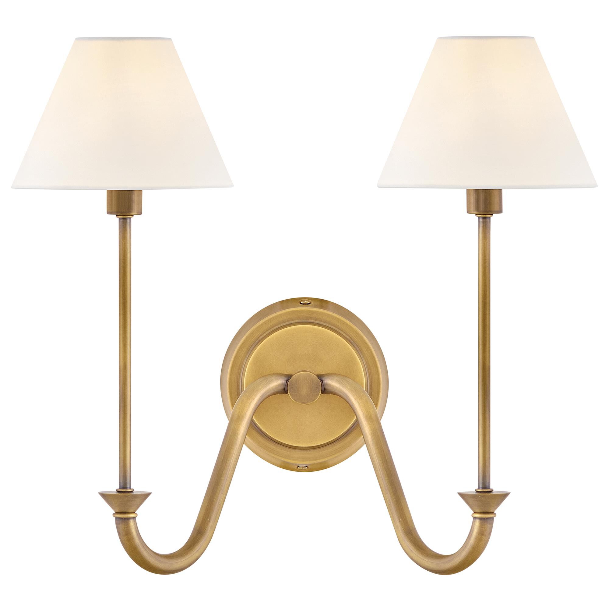 Greta 16 Inch Wide 2 Light Wall Sconce,