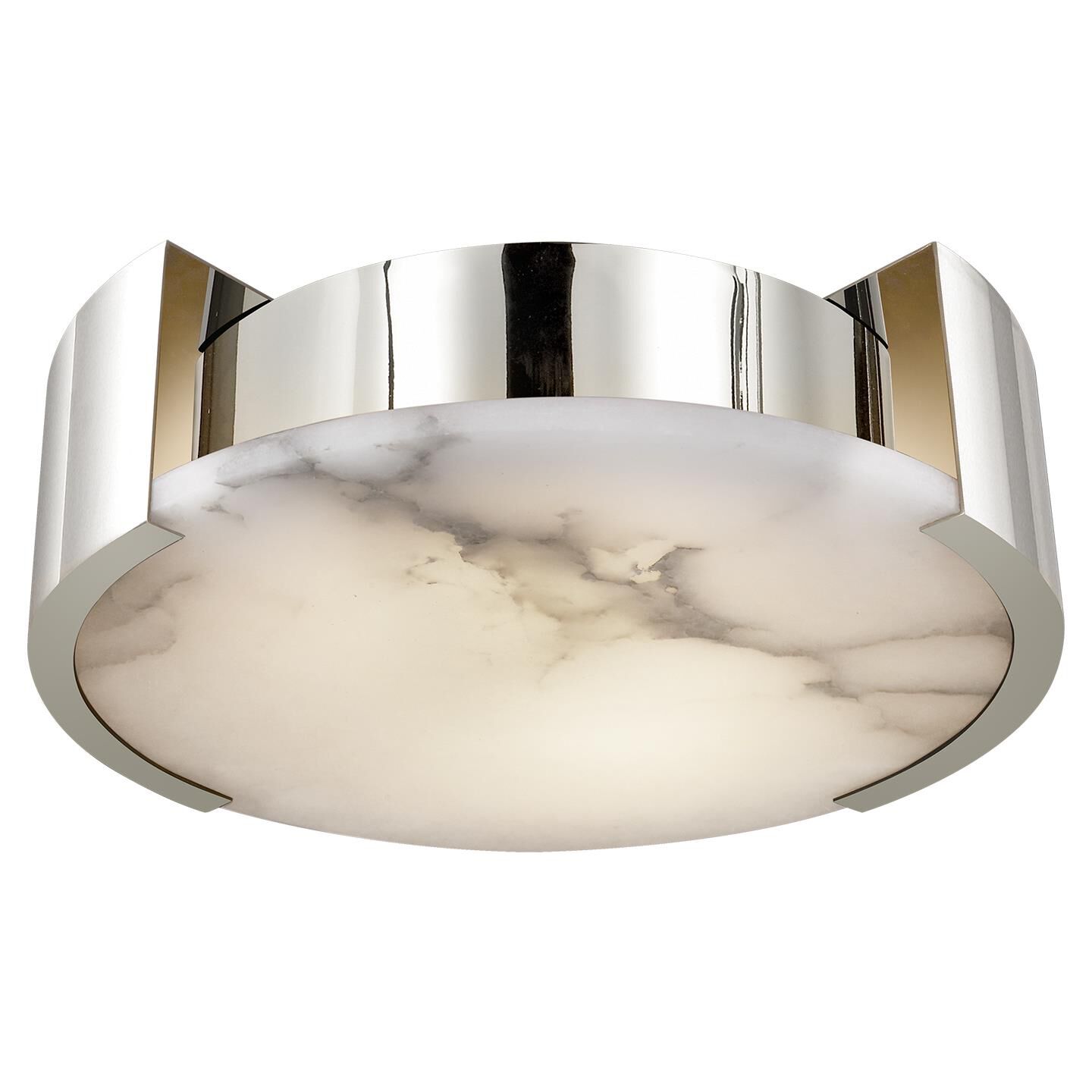Kelly Wearstler Melange 14 Inch 2 Light Flush Mount by Visual Comfort Signature Collection