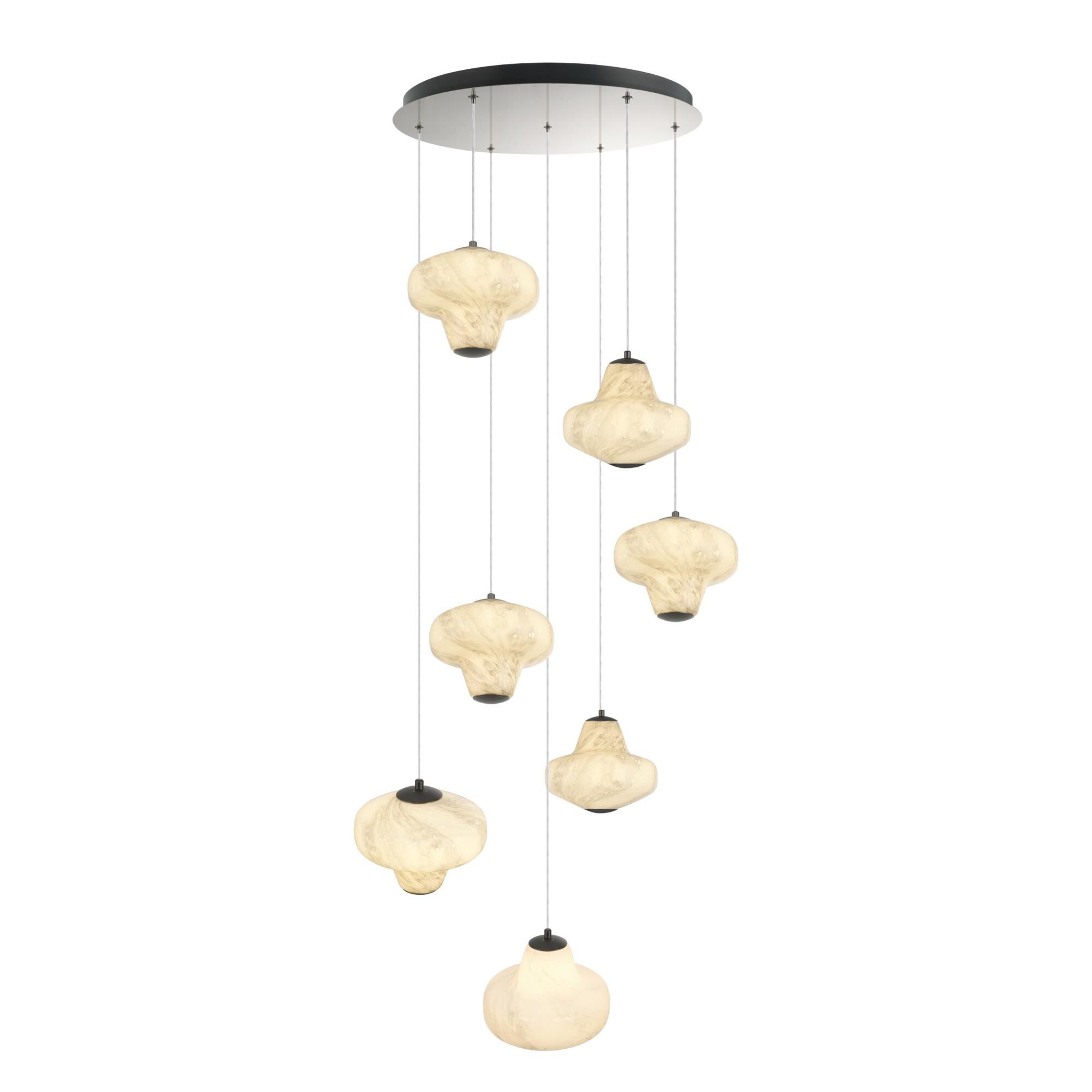 Solara 25 Inch Multi Light Pendant by Artcraft