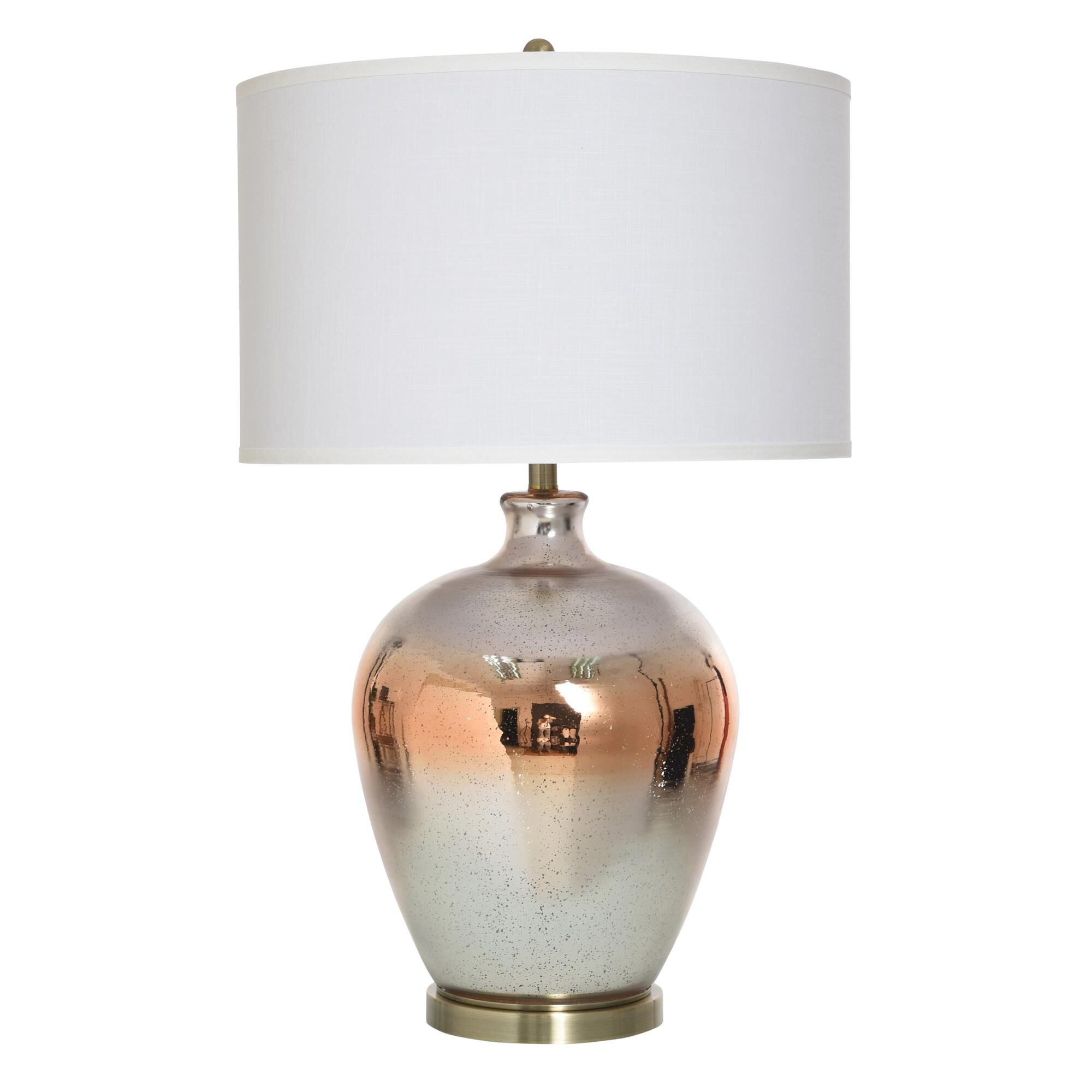 Shown in Silver finish and White shade