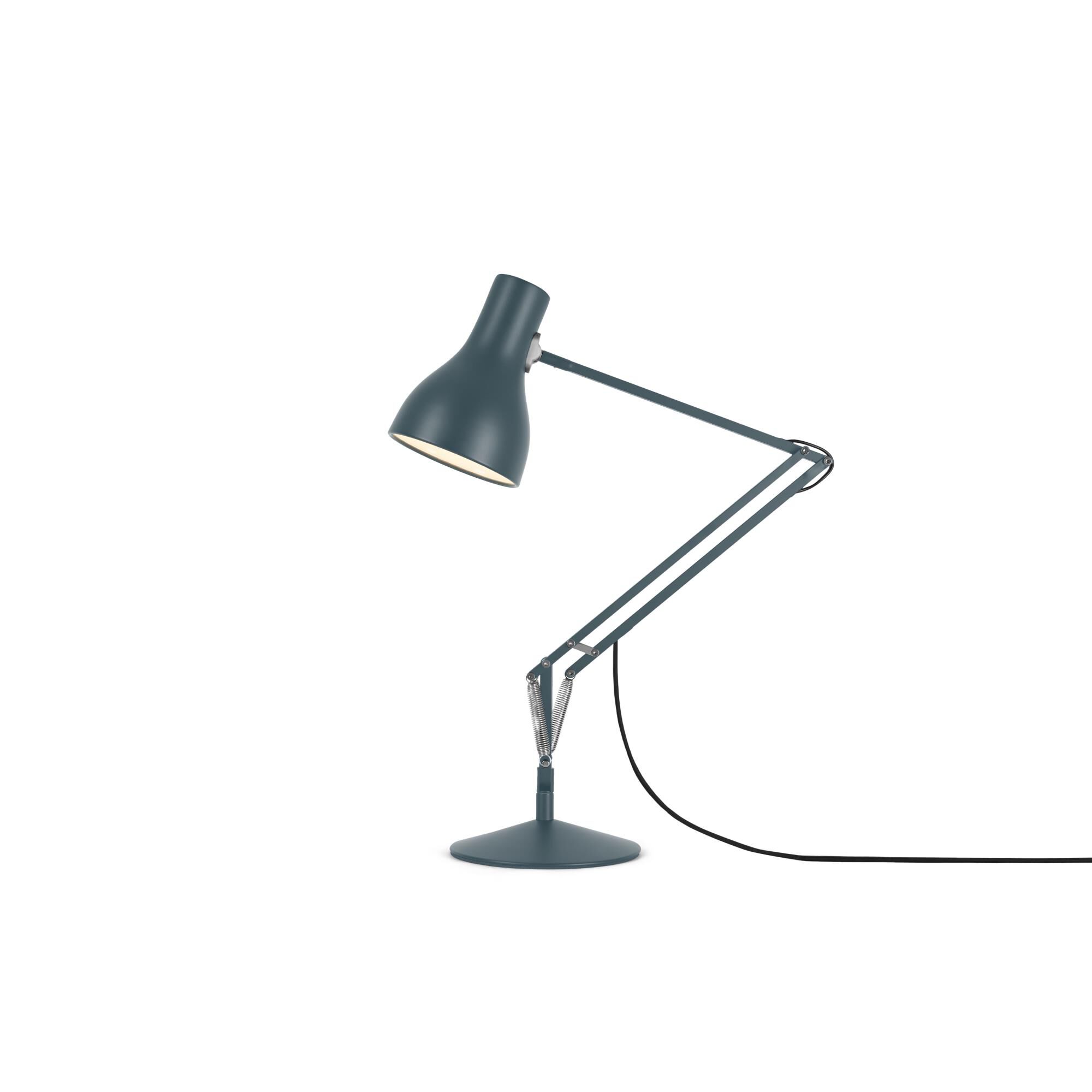 Shown in Slate Grey finish and Aluminum shade