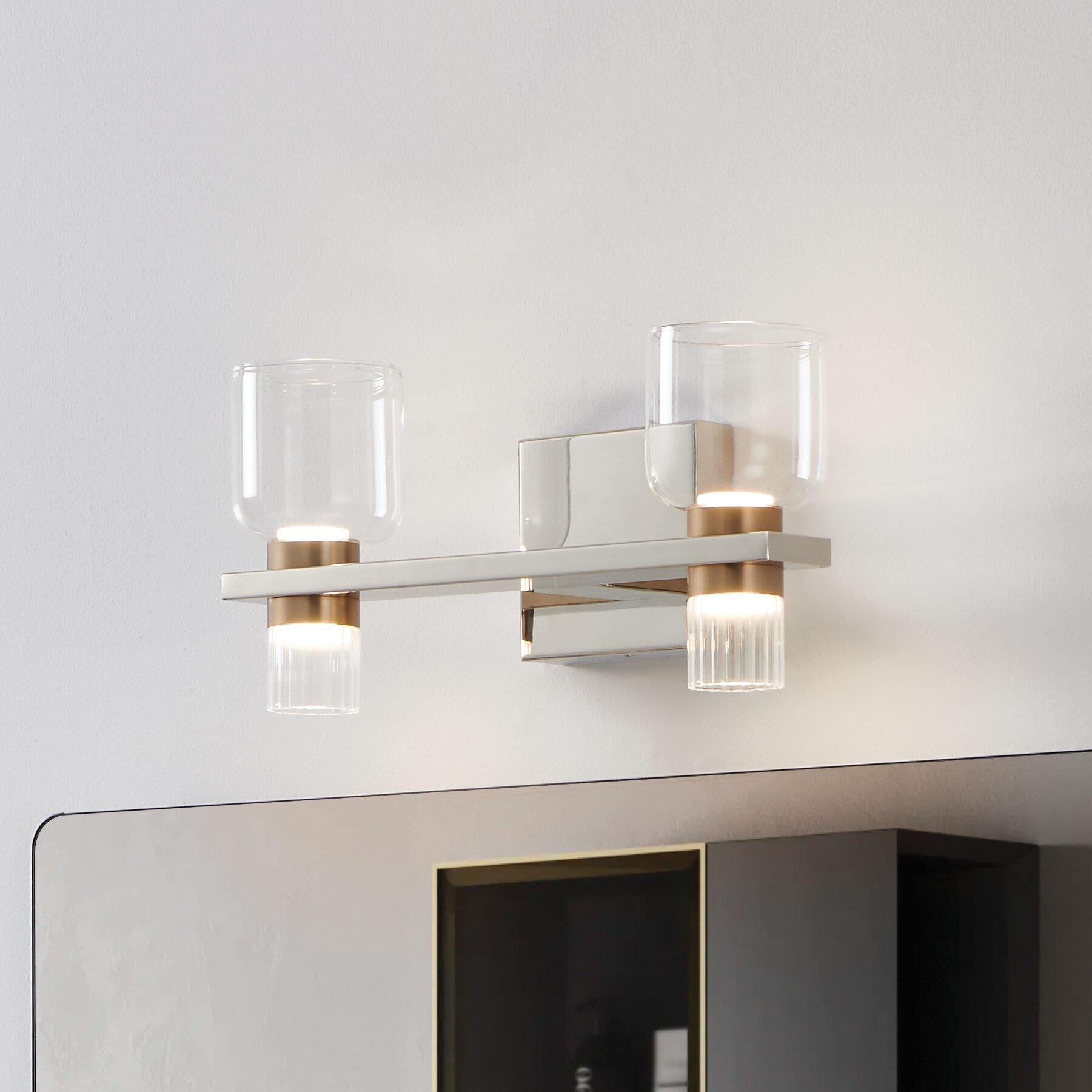 Amelia 15 Inch Bath Vanity Light by Eglo Lighting