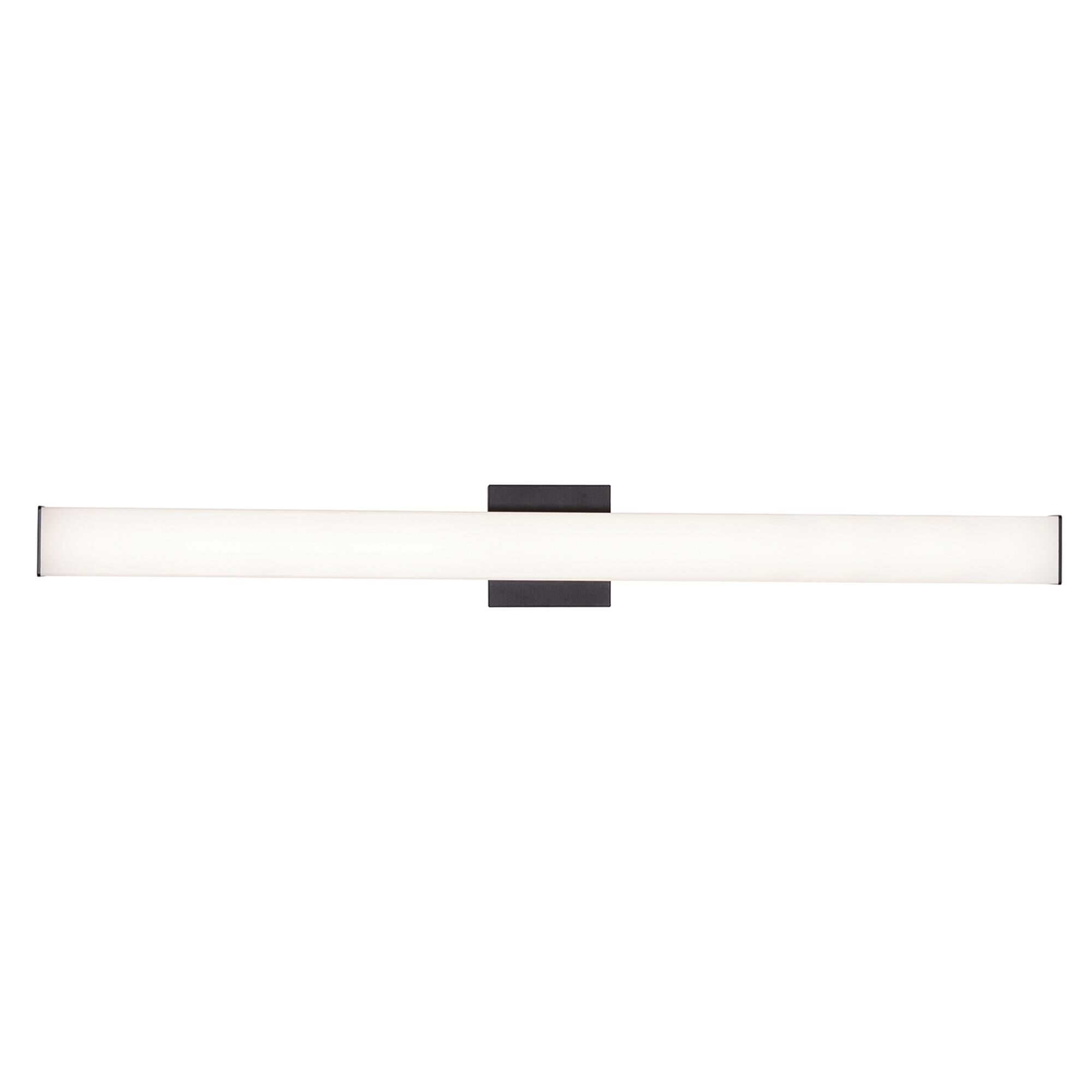 Shown in Black finish and Frosted glass