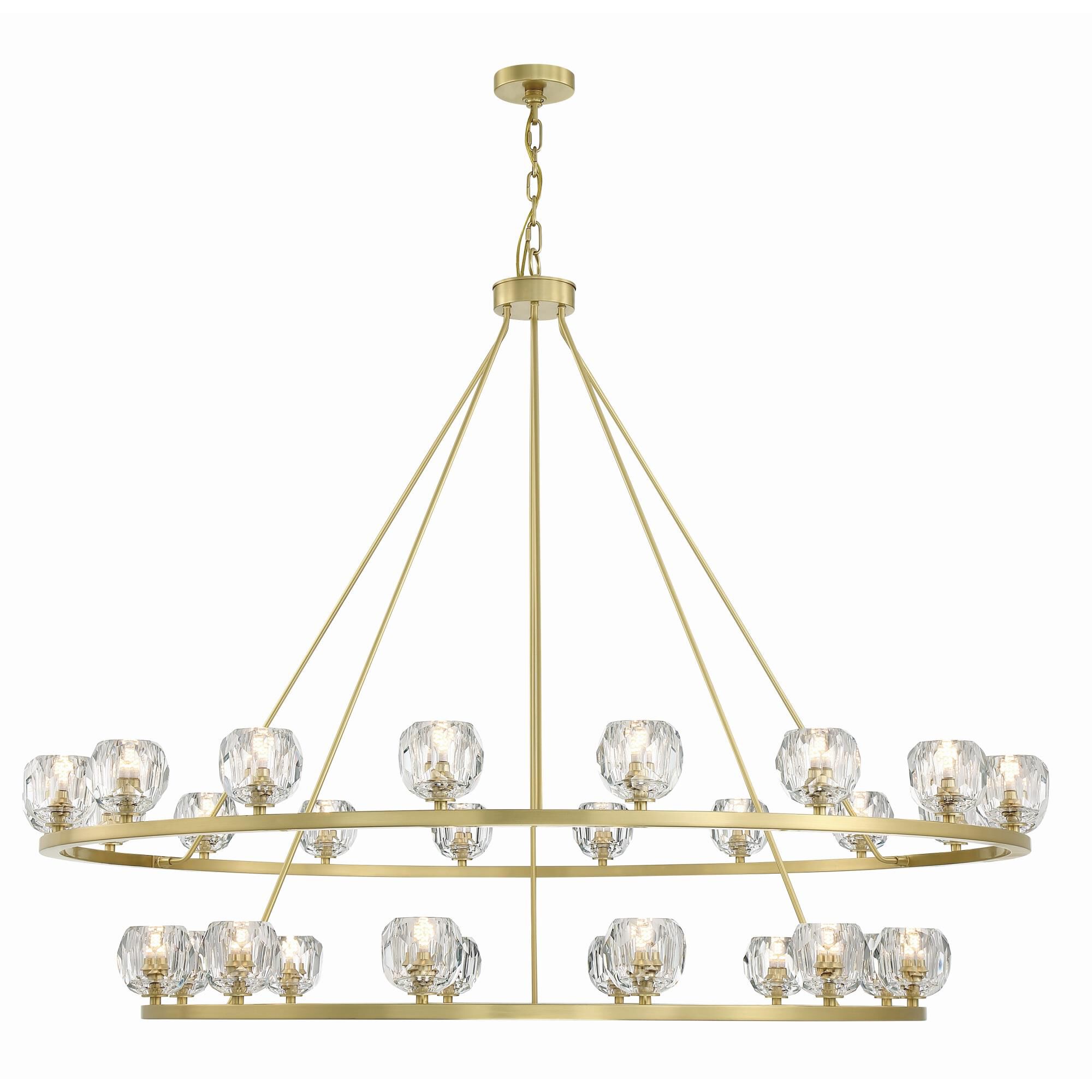 Aragon 59 Inch Chandelier by Crystorama