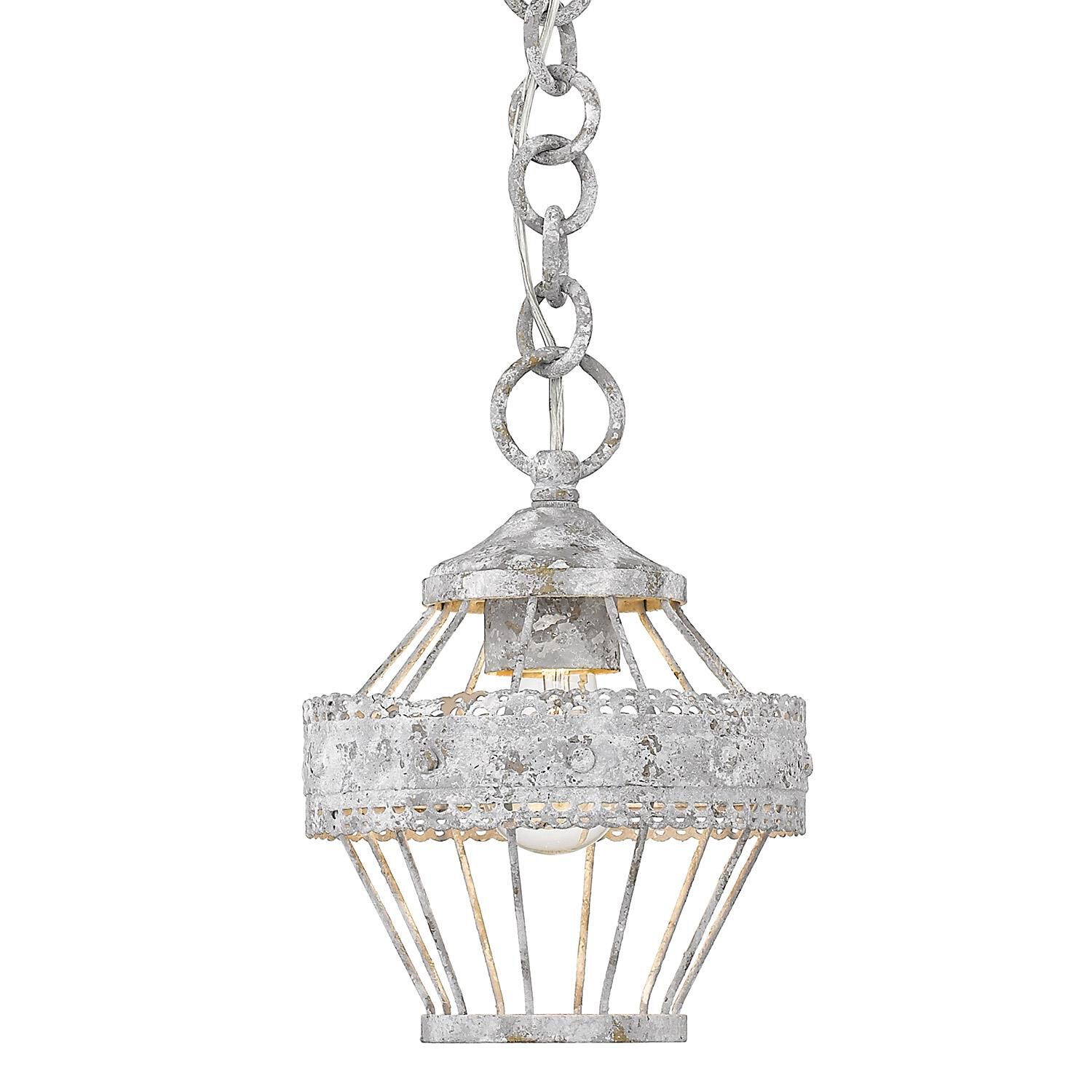 Ferris 10 Inch Mini Pendant by Golden Lighting