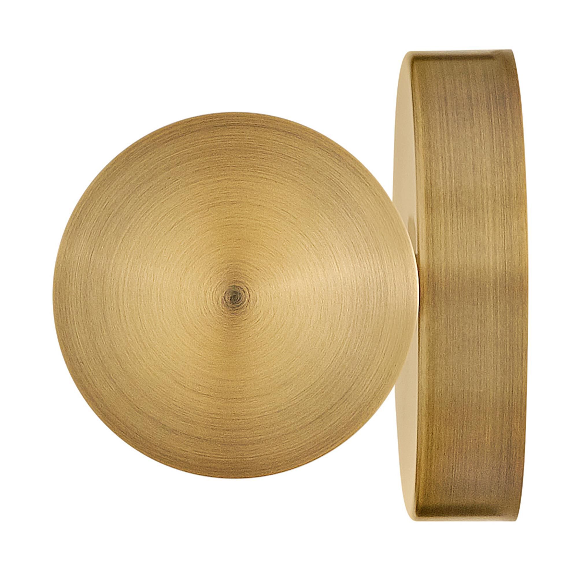 Shown in Lacquered Brass finish and Clear glass