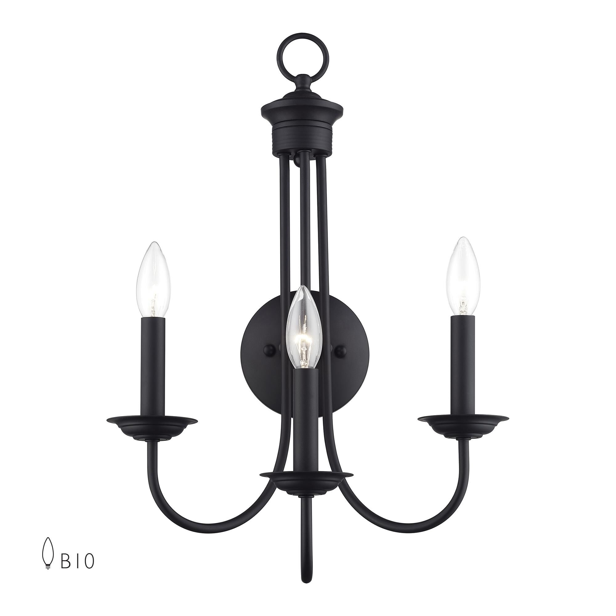 Shown in Black finish