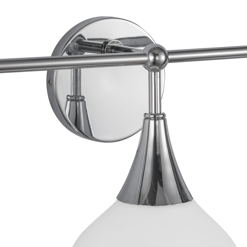 Hazel 27 Inch 3 Light Bath Vanity Light by Alora Mood