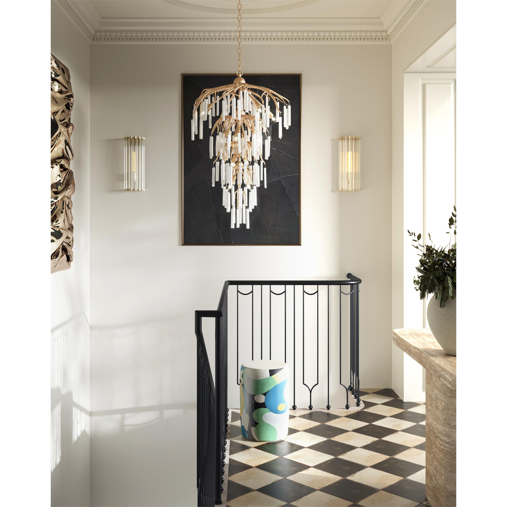 So Nouveau 18 Inch Accent Table,