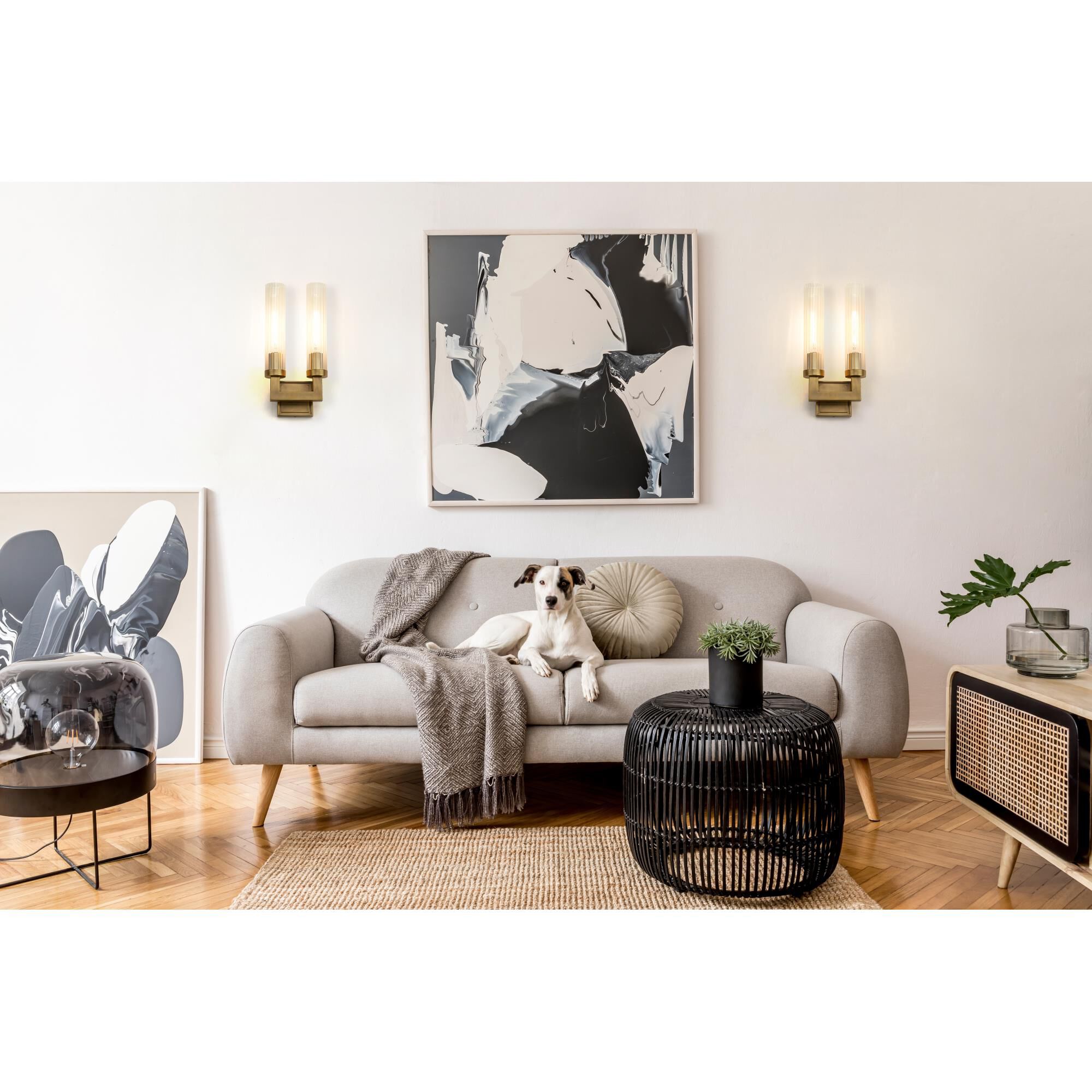 Shown in Rubbed Brass finish