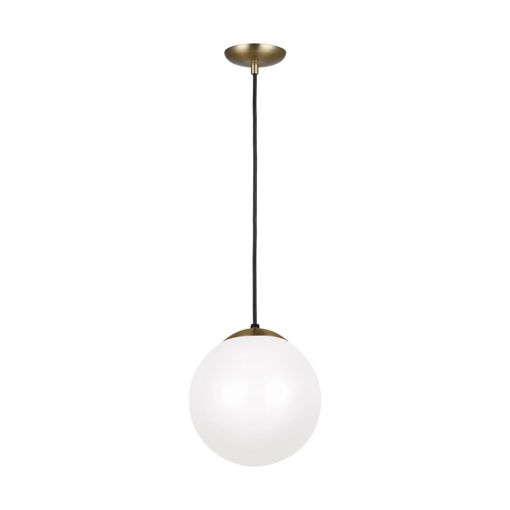 Shown in Satin Bronze finish and Smooth White glass