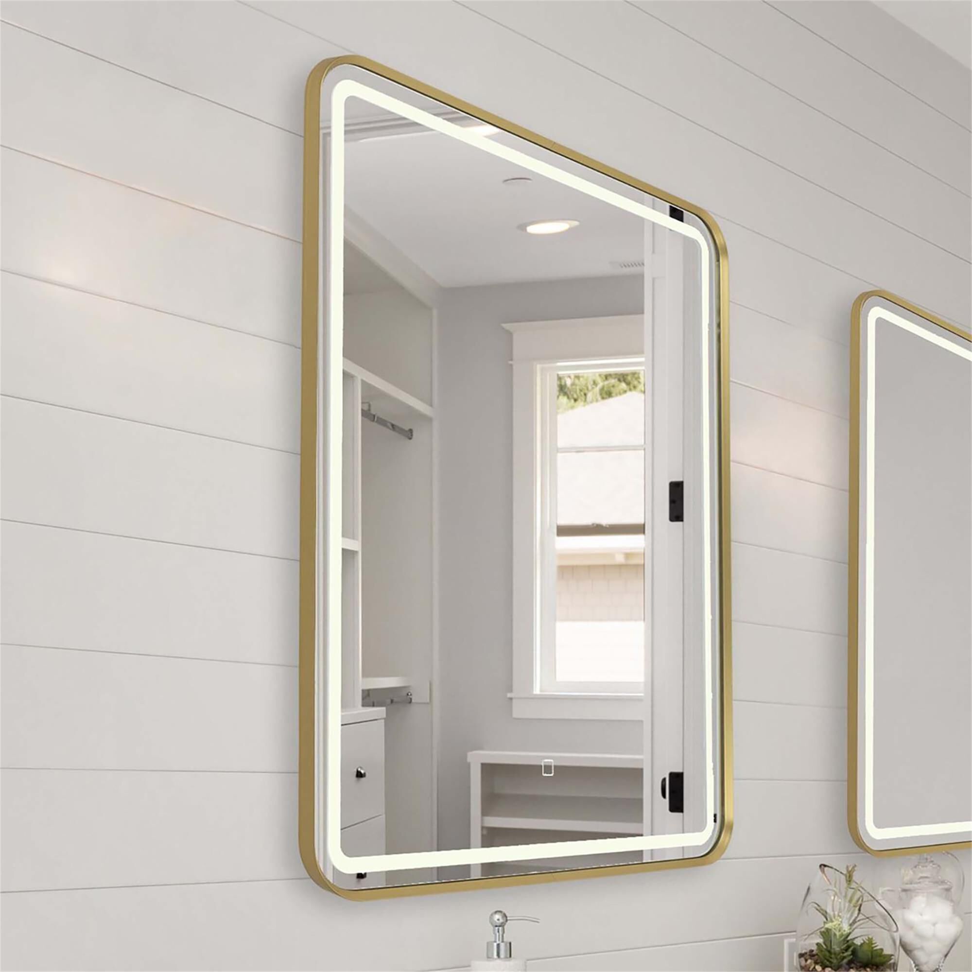 Shown in Brushed Brass finish