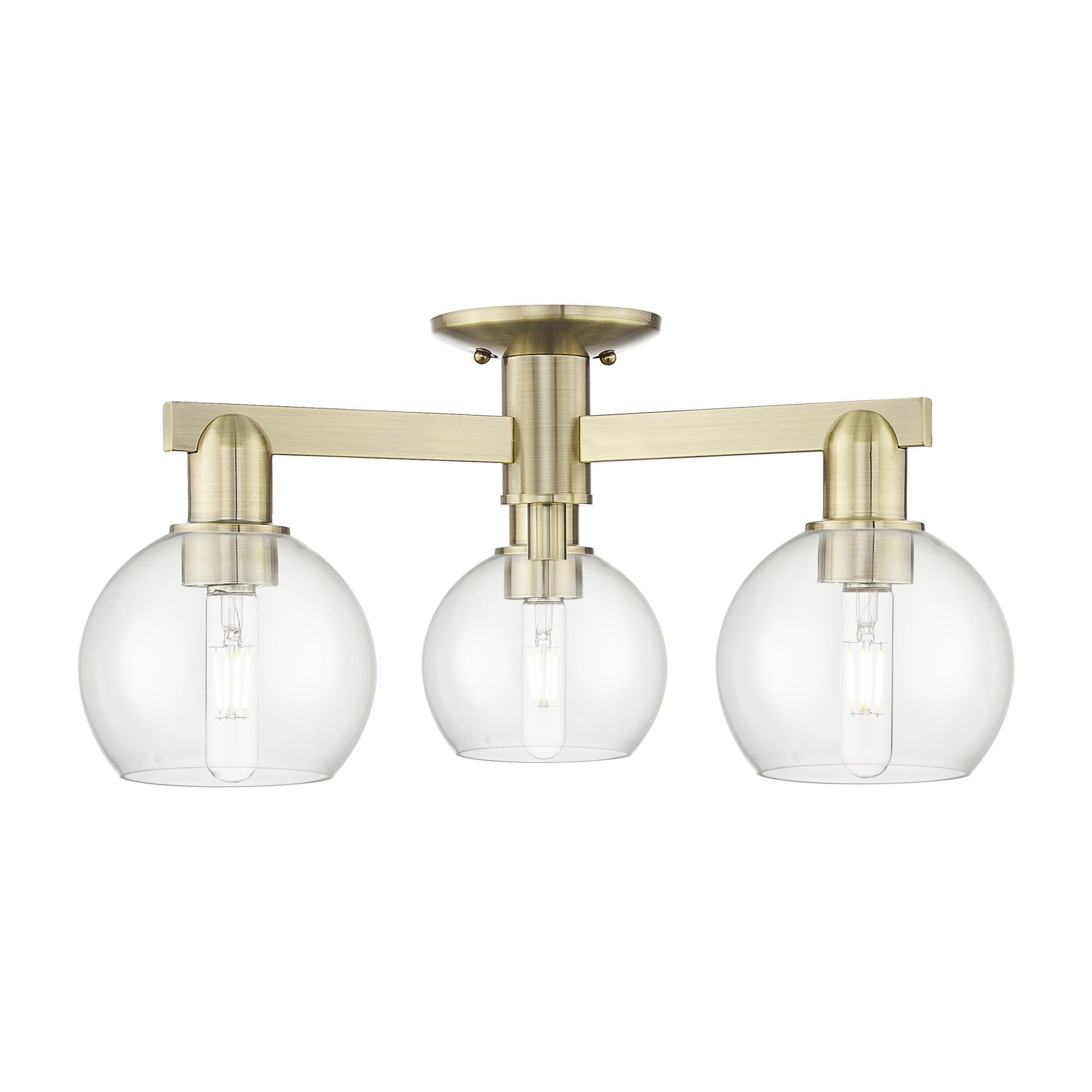 Bruno Marashlian Athens 23 Inch Semi Flush Mount by Innovations Lighting