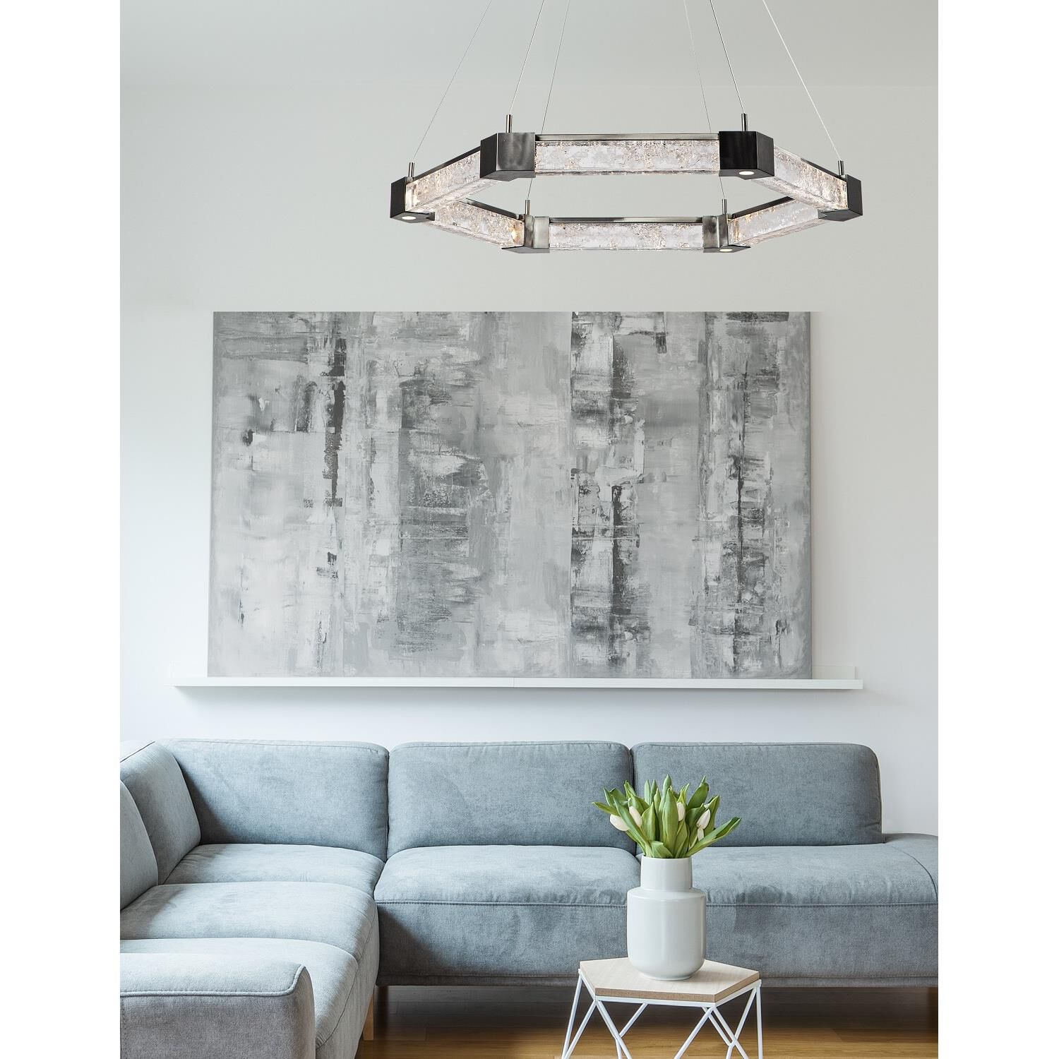 Axis Chandelier by Hammerton Studio